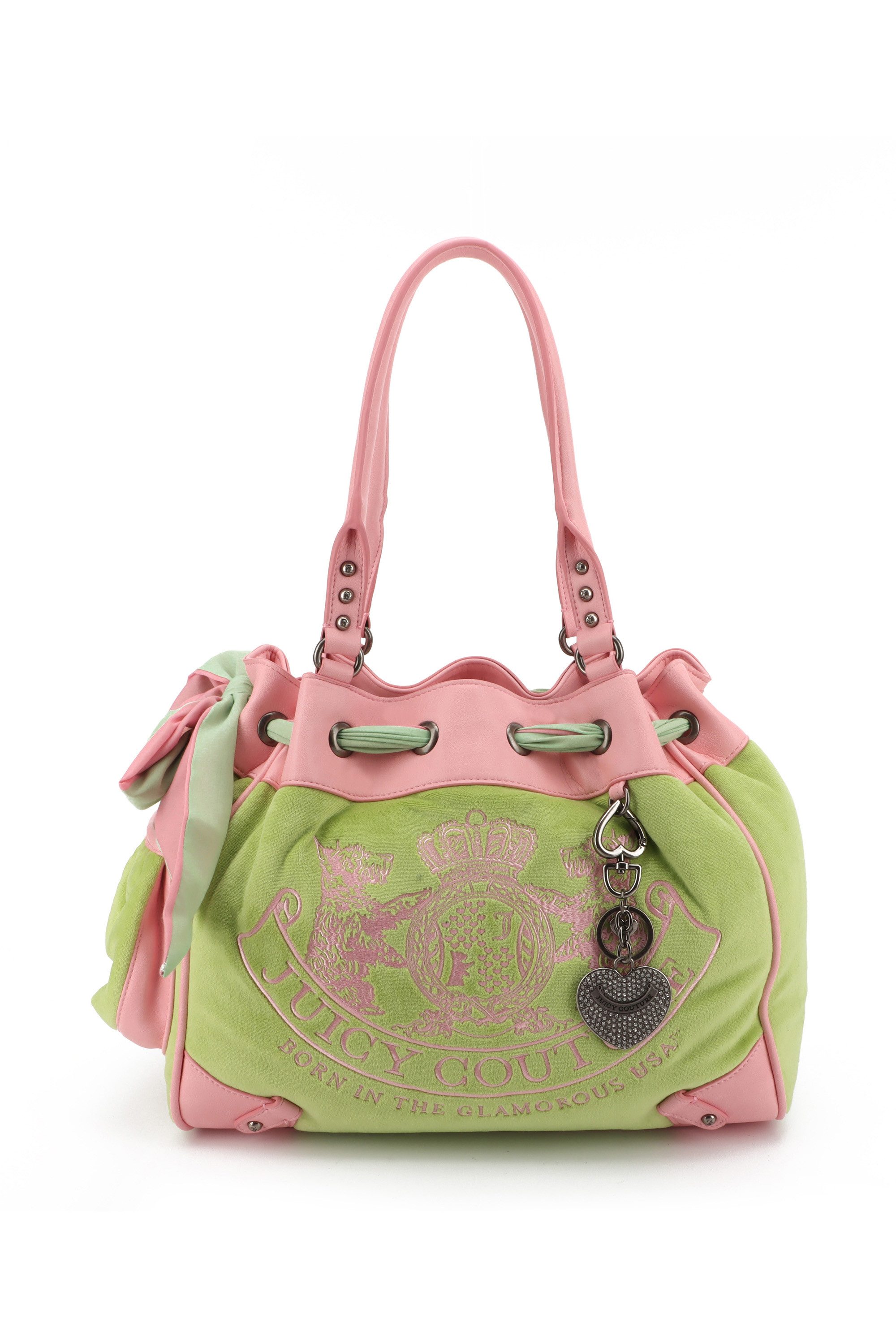 Juicy Couture Tragetasche DAYDREAMER CLASSIC CREST LARGE DOUBLE HANDLE BAG.. Damen, Tragetasche Damen, Shopper, Einkaufstasche, Fashion, Lifestyle, Sale