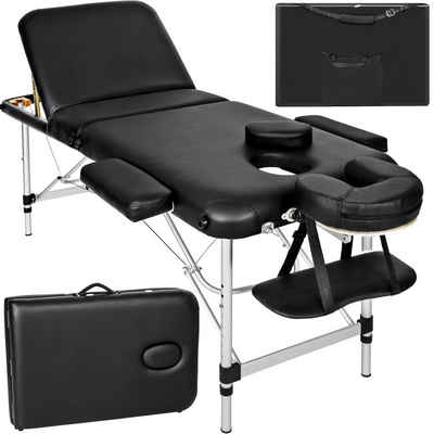 tectake Massageliege 3 Zonen Massageliege mit 5cm Polsterung und (Set, 1-St., mit Tragetasche)