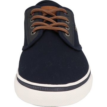 TOM TAILOR Herren Schuhe 5381003 Komfort Canvas Sneaker Halbschuhe Navy Schnürschuh