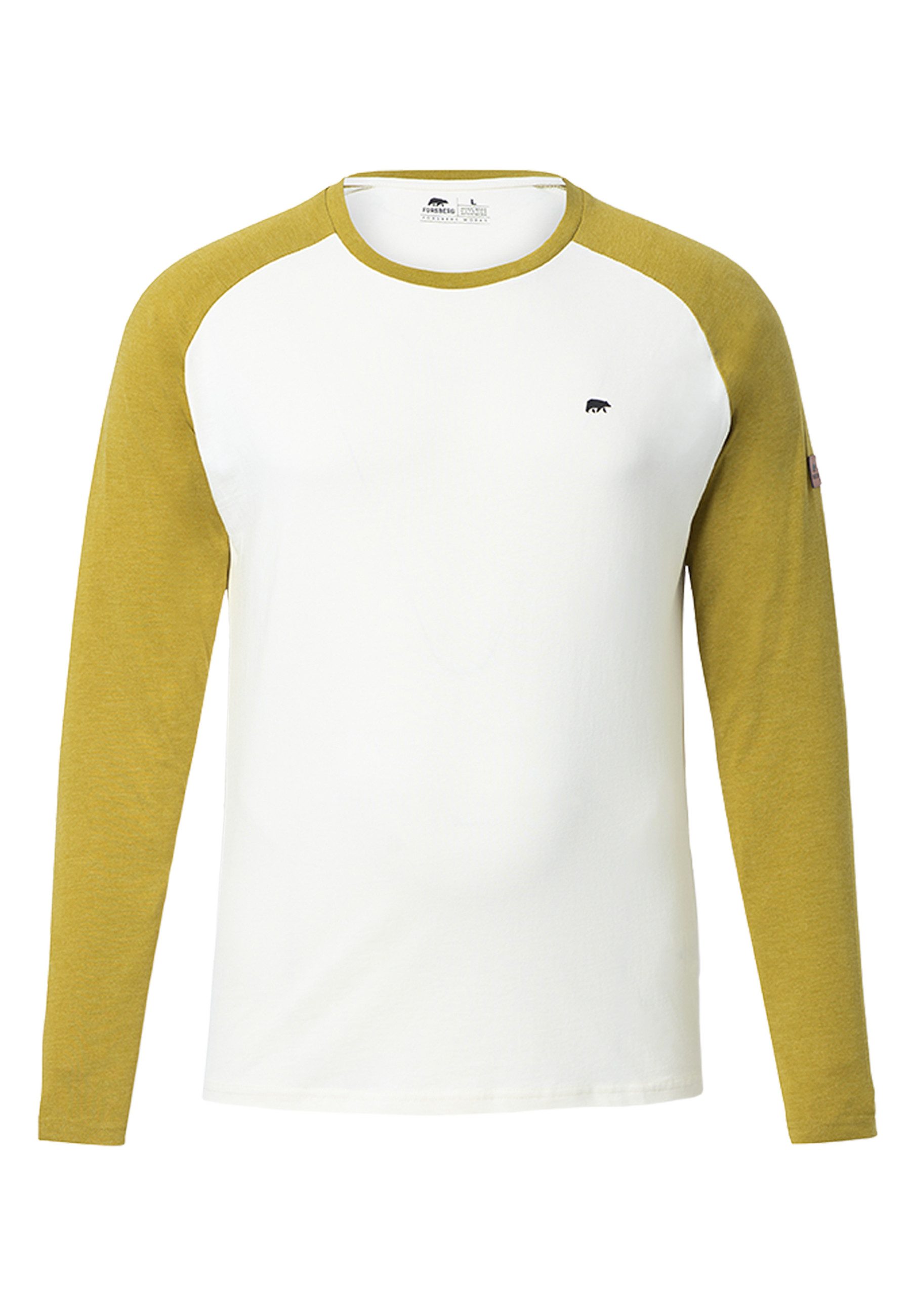 FORSBERG T-Shirt Longsleeve mit Gummi-Patch