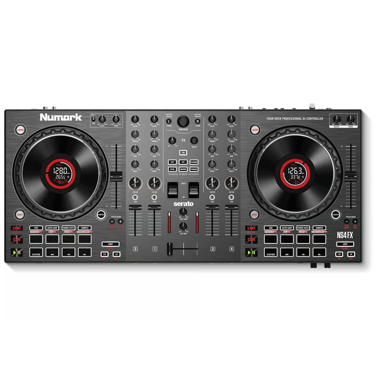 Numark DJ Controller Numark NS 4 FX