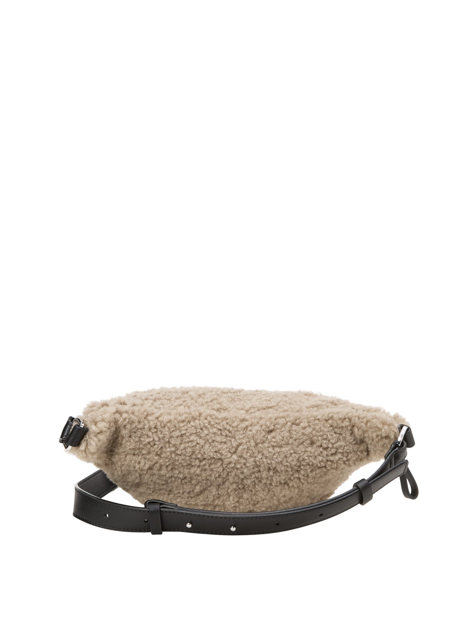 Marc O'Polo Gürteltasche aus flauschigem Teddyfell günstig online kaufen