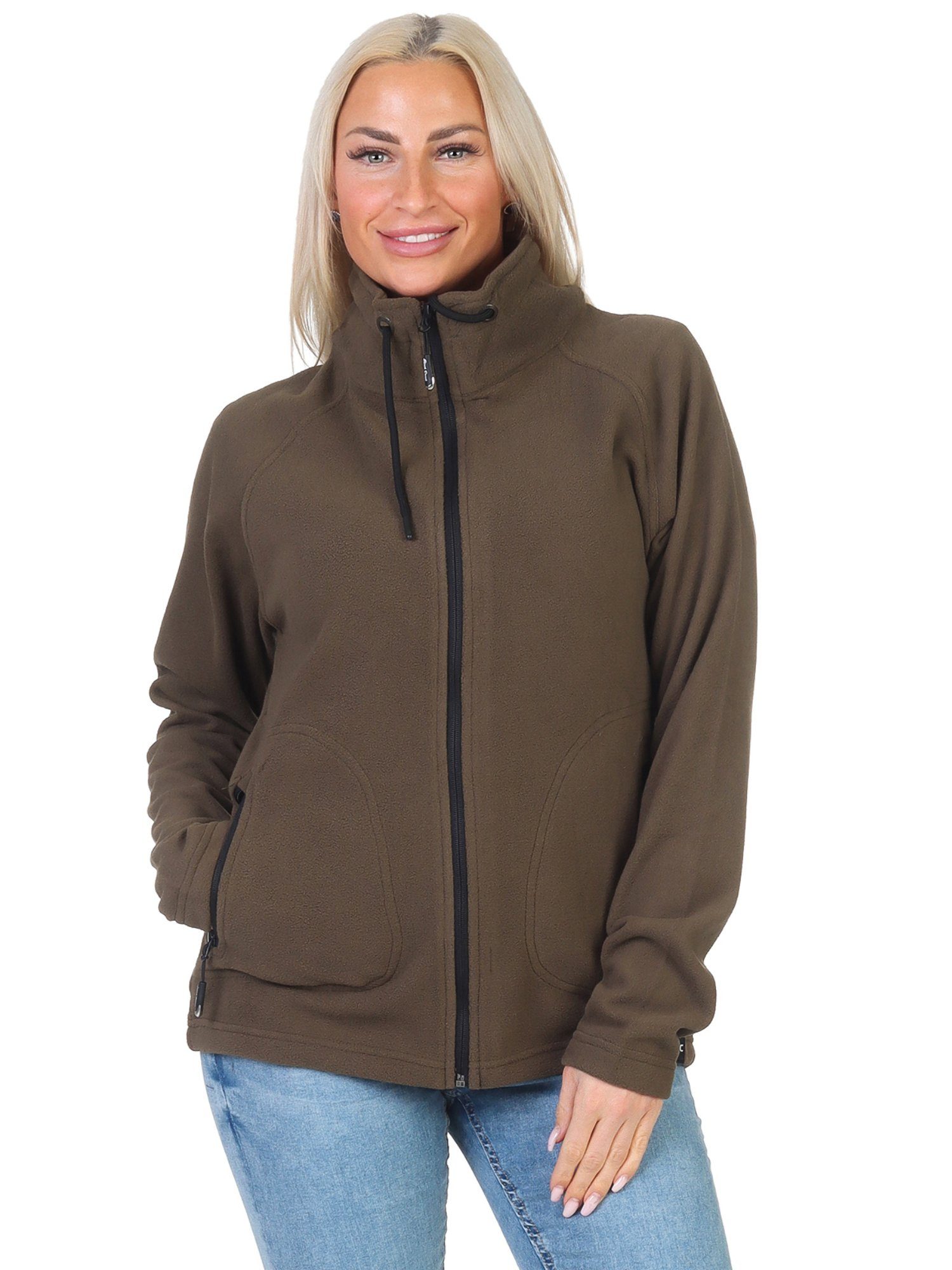 Rock Creek Fleecejacke Damen Fleecejacke Übergangsjacke D-496 – Bild 4 von 5