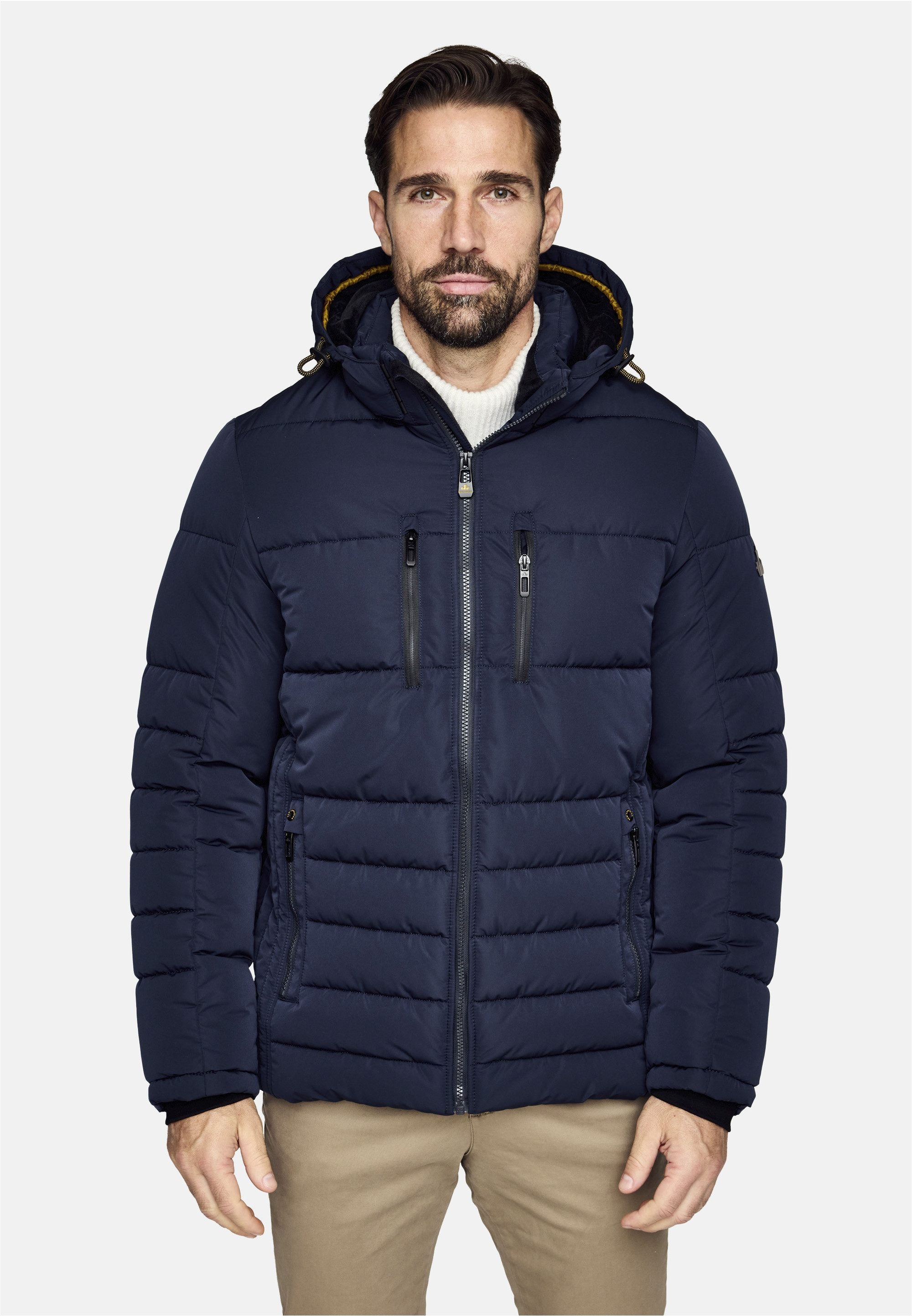 New Canadian Outdoorjacke dry iQ mit Fleece-Einsatz am Innenkragen