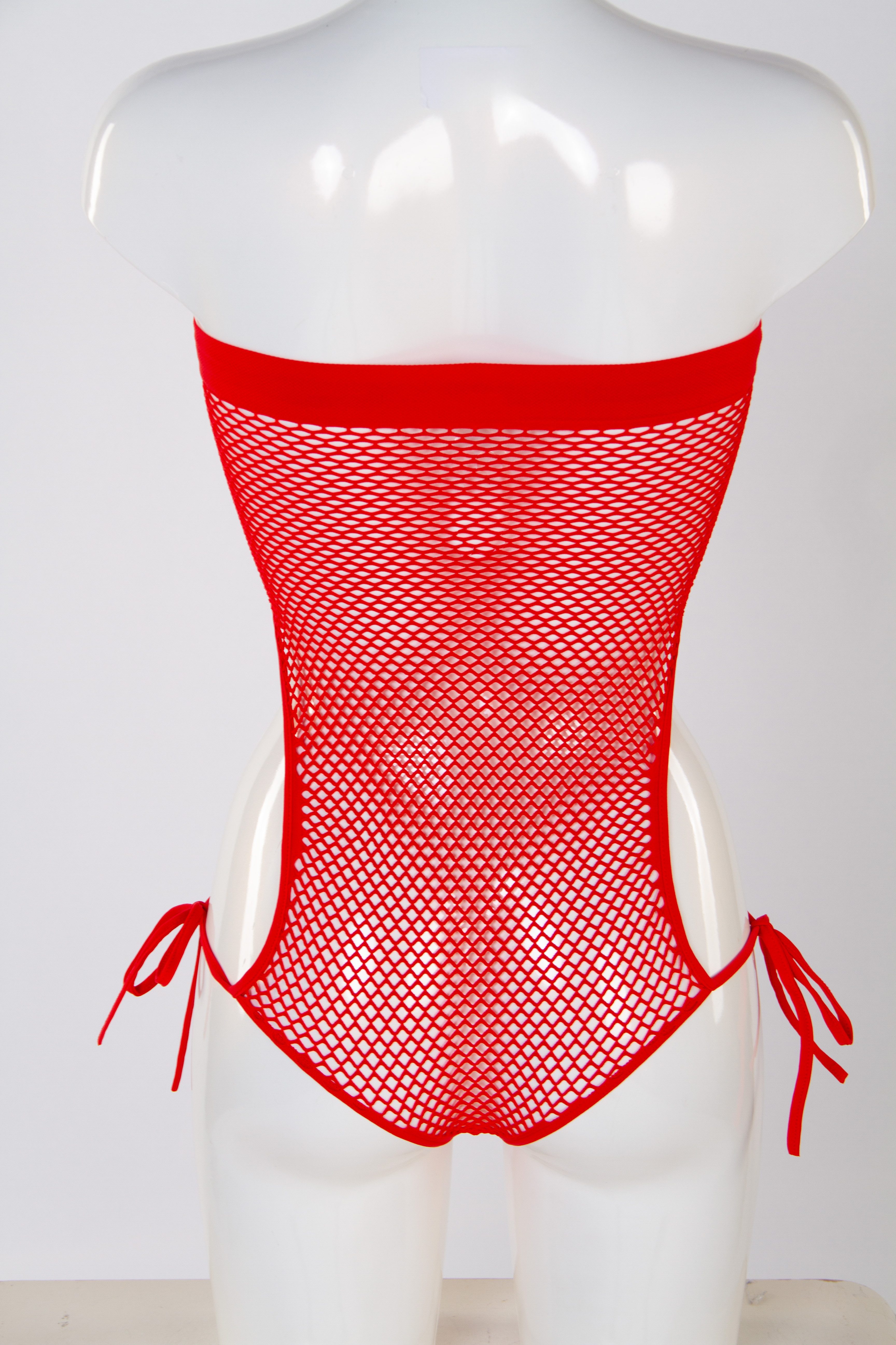 Belly Cloud Body-Ouvert Mesh Body