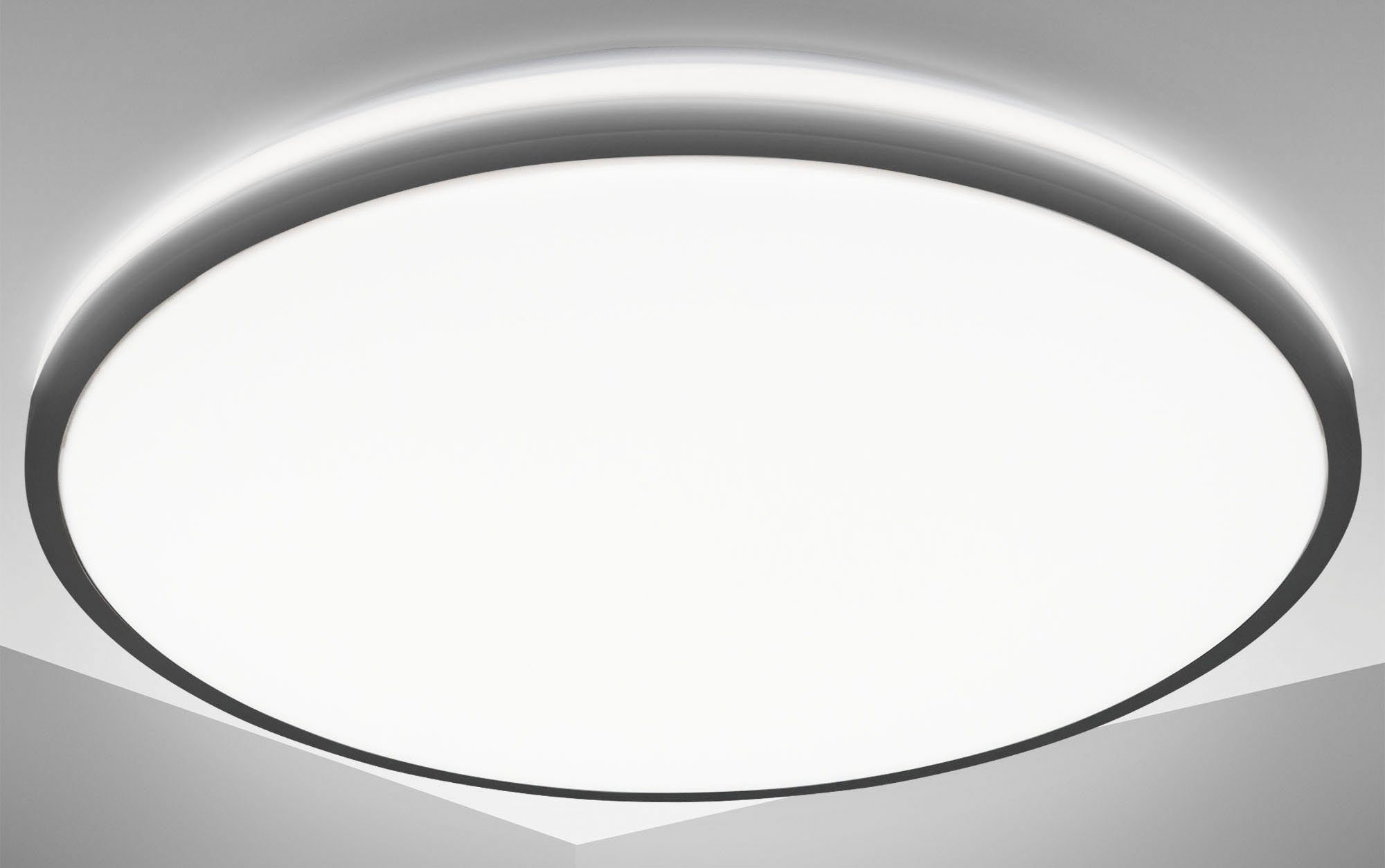 B.K.Licht LED Deckenleuchte BK_DL1536 Deckenlampe, Ø38cm, günstig online kaufen