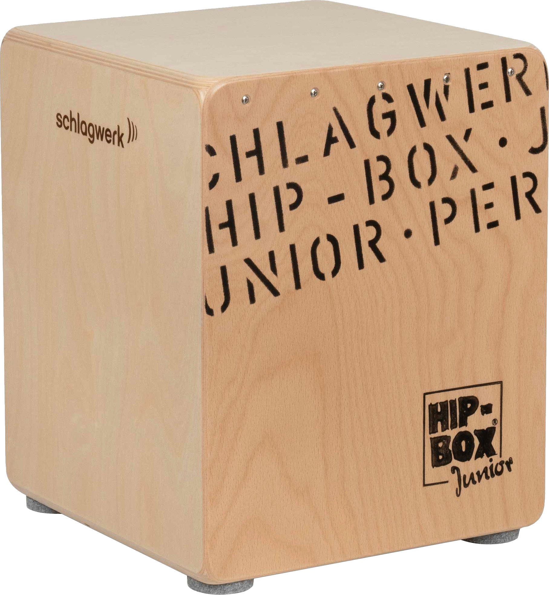 Schlagwerk Cajon CP401 Hip Box Junior Cajon, Premium Komponenten für besten Klang und beste Qualität, kindgerechte Größe