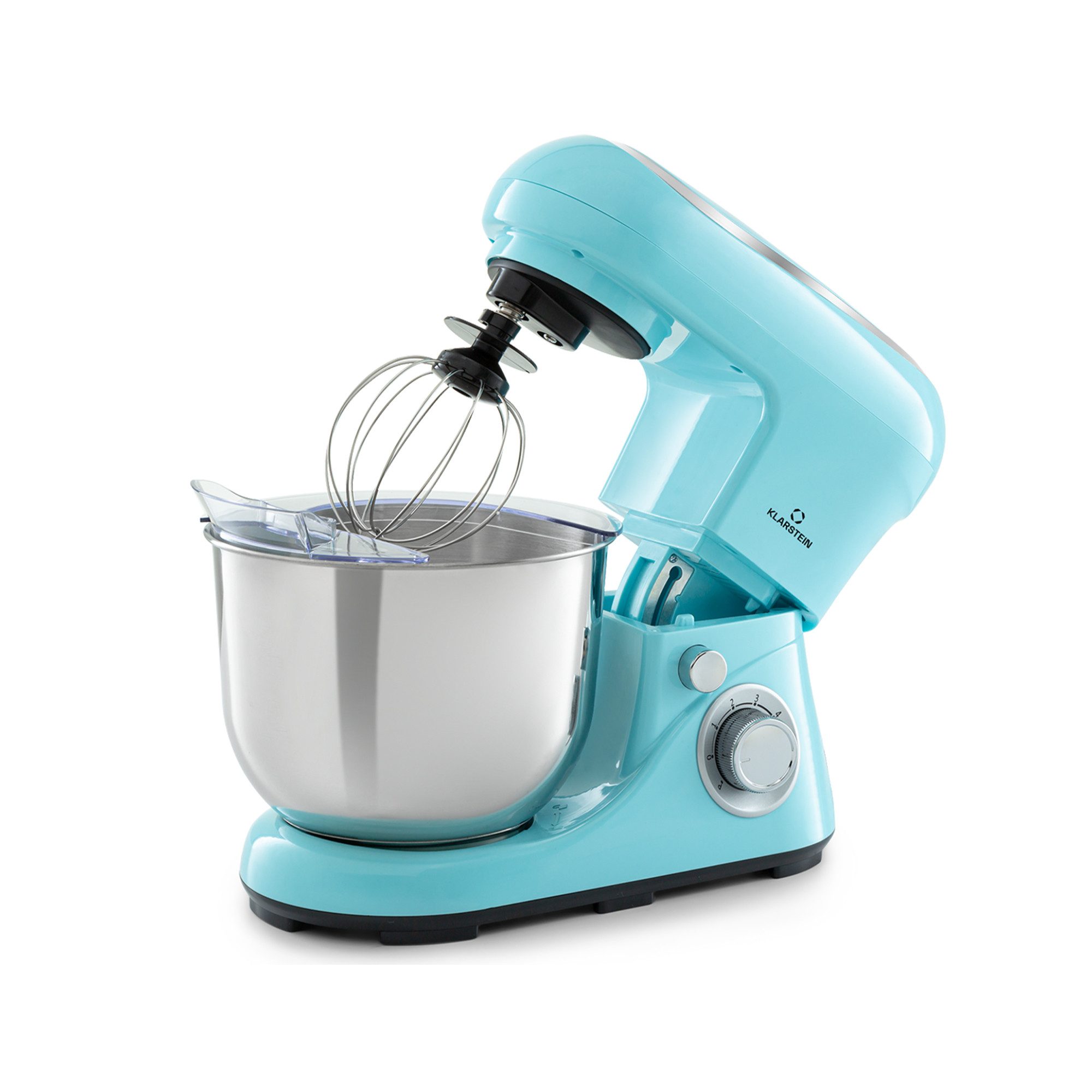 Klarstein Küchenmaschine mit Kochfunktion, 1300 W, 5 l Schüssel, Knetmaschine Teigmaschine Teigknetmaschine Rührmaschine Standmixer