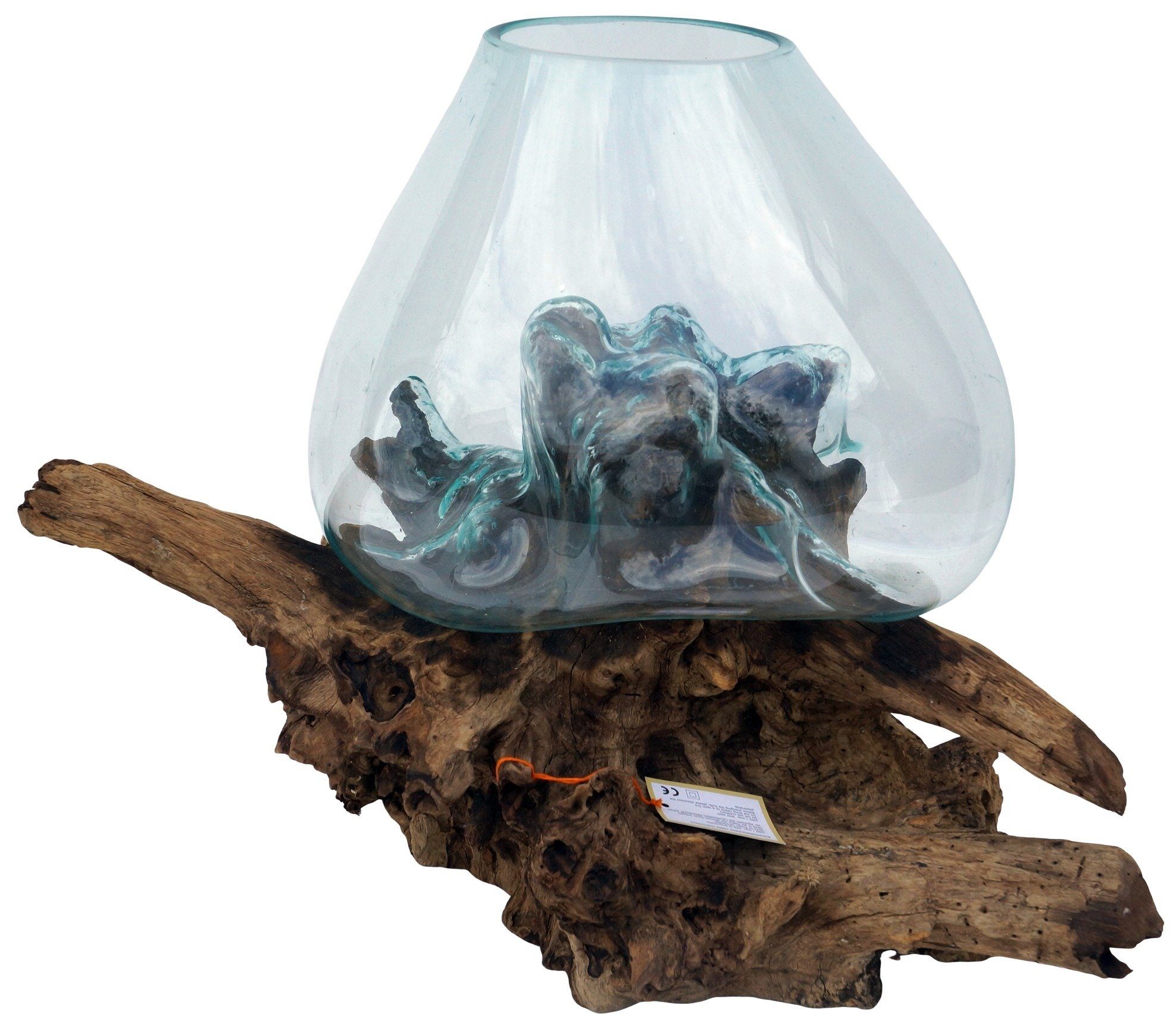 Guru-Shop Dekovase Wurzelholz Vase - Ø günstig online kaufen