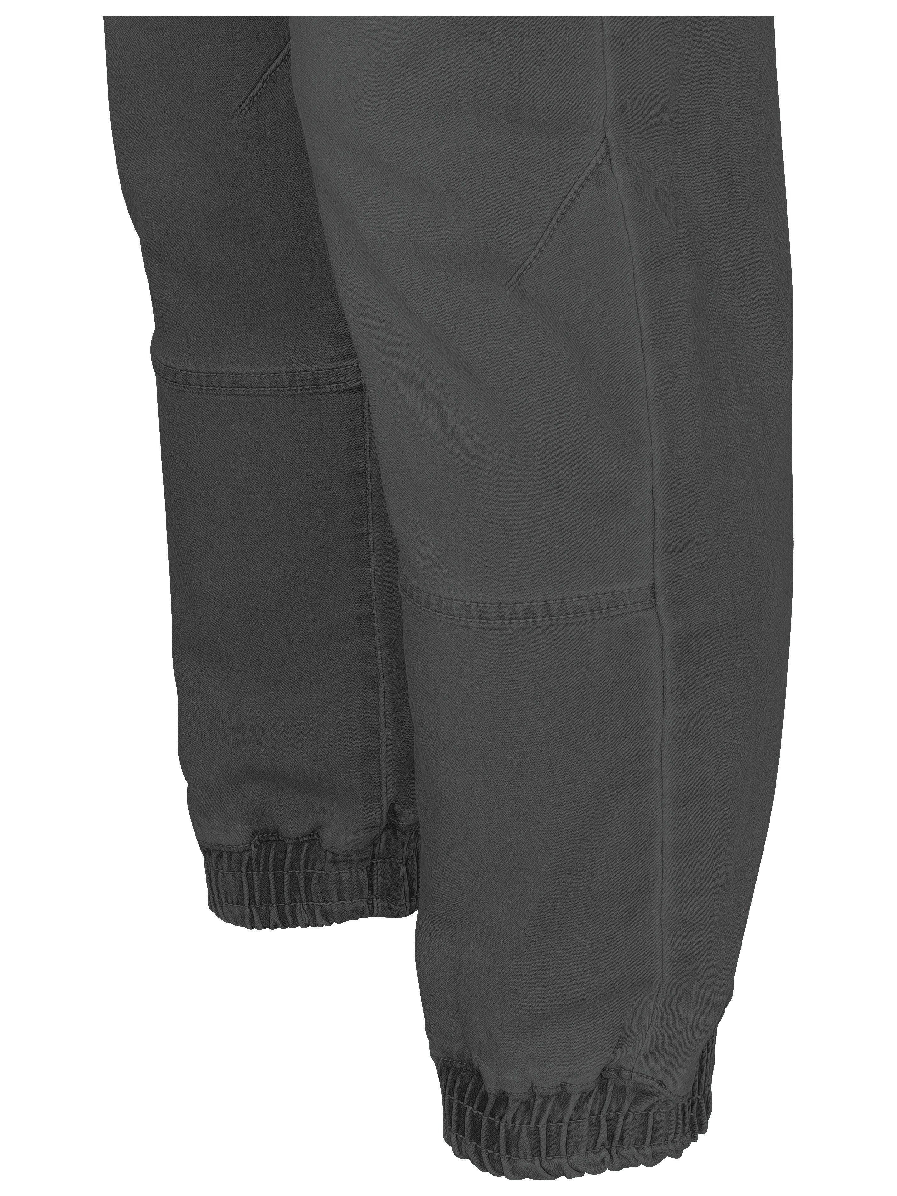 Indicode Schlupfhose lässige Oltjon in bequeme Freizeithose elastischem Vintage mit Black Jeansoptik Bund