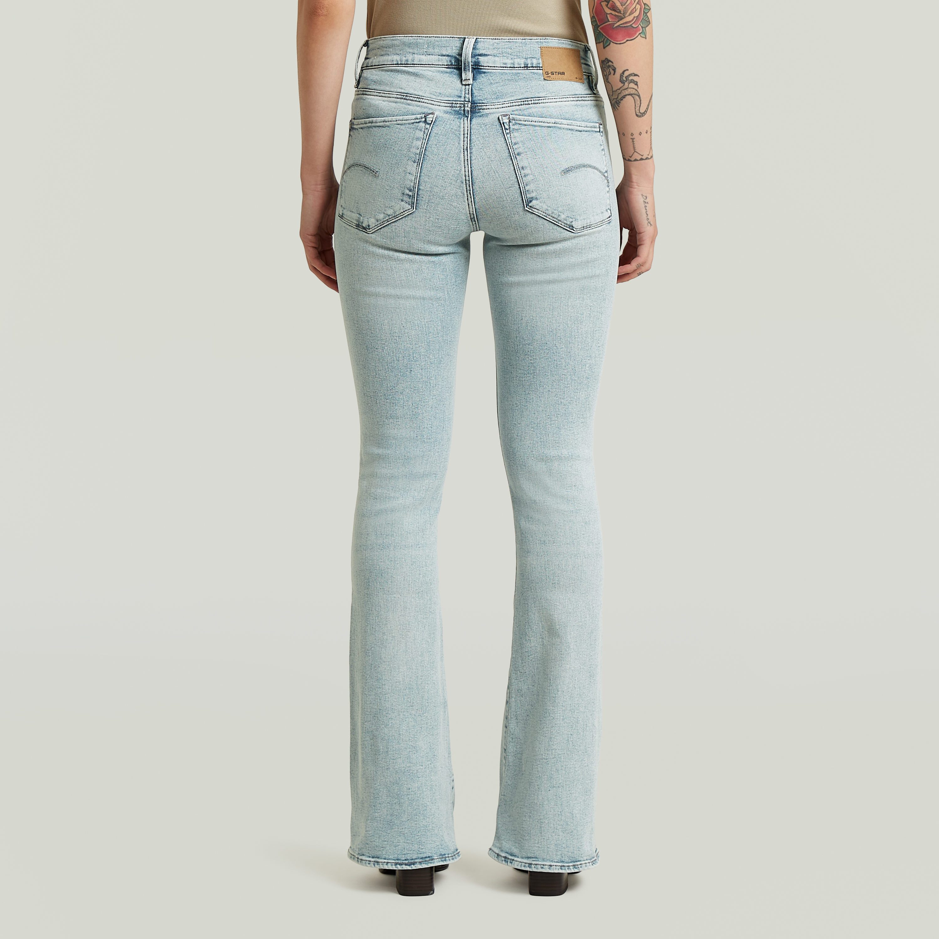 G-STAR Bootcut-Jeans 3301 Flare Wmn aus Stretch-Denim günstig online kaufen