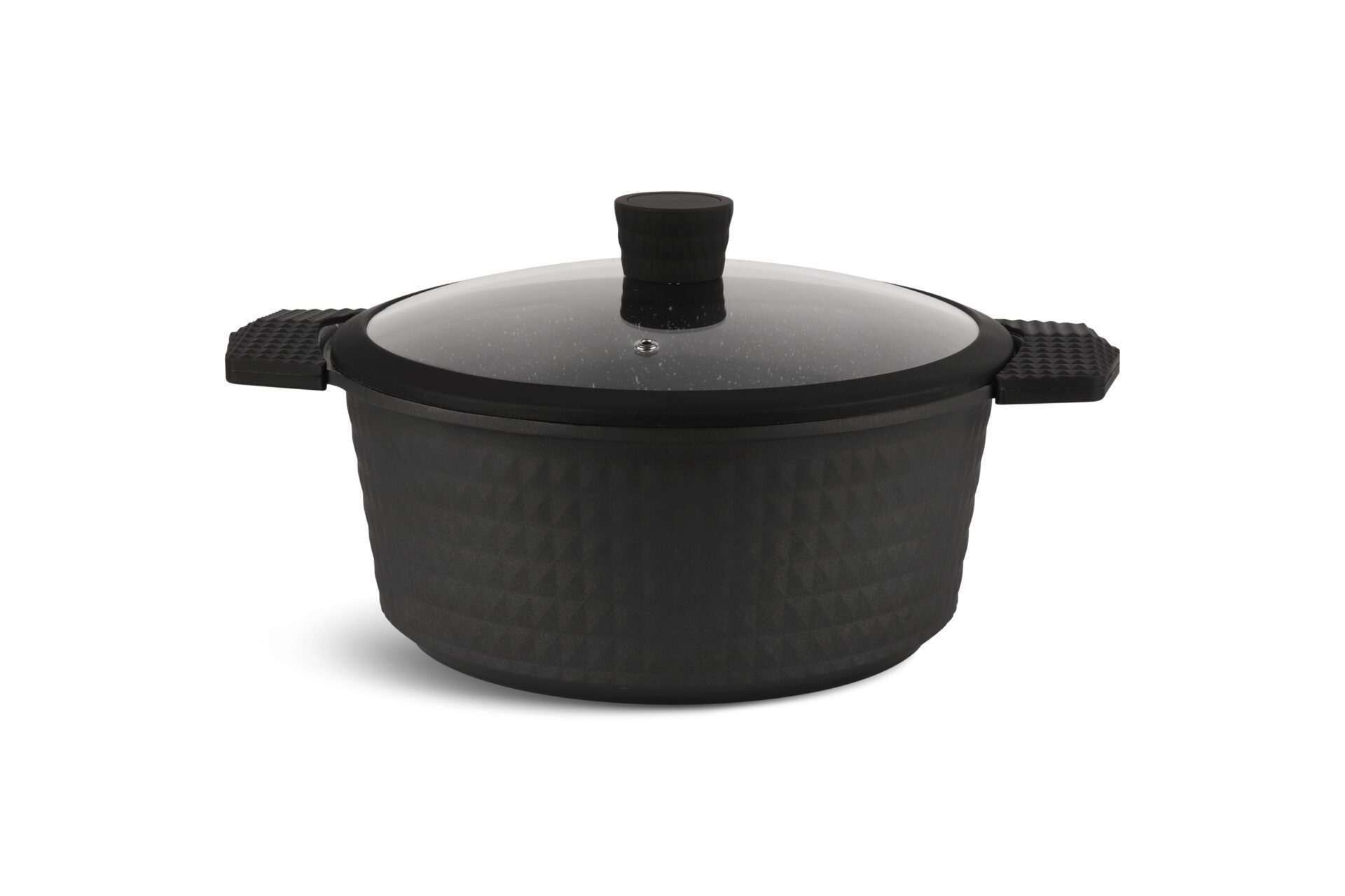 Edenberg Topf-Set 15 Tlg Schwarze Töpfe Bratpfannen und Kasserolle Glasdeckel Keramik, Aluminium, Edelstahl, Keramik (Es ist eine perfekte Geschenkidee für jeden Anlass., Bestseller-Topfset – höchste Qualität und Funktionalität)