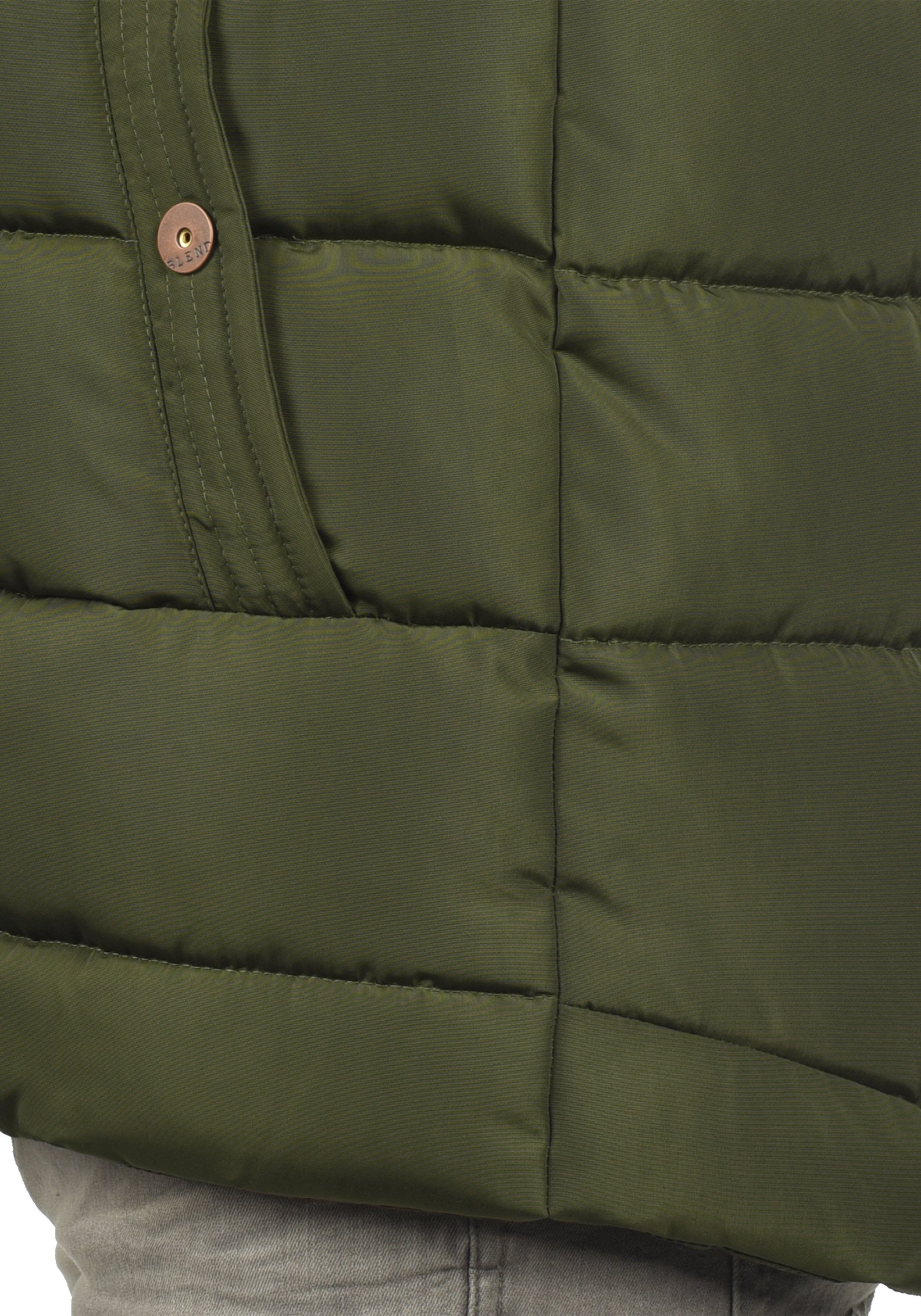 Blend Winterjacke BHFrederic (1-St) Warme Jacke mit abnehmbarer Kapuze