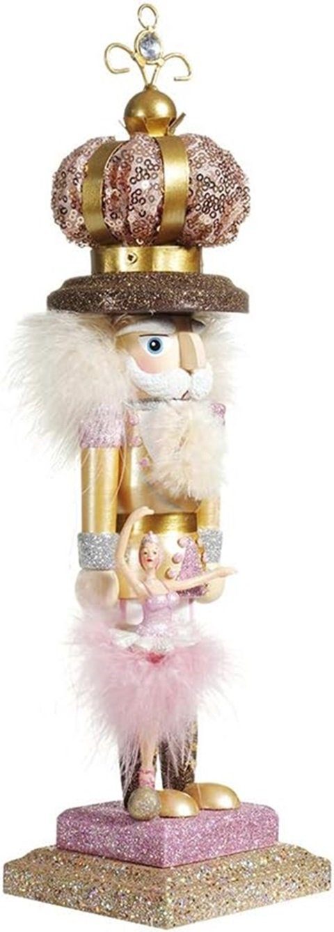 Kurt S. Adler Nussknacker HA0474 - Hollywood "Ballet and Crown", 35 cm/14", (1-tlg)