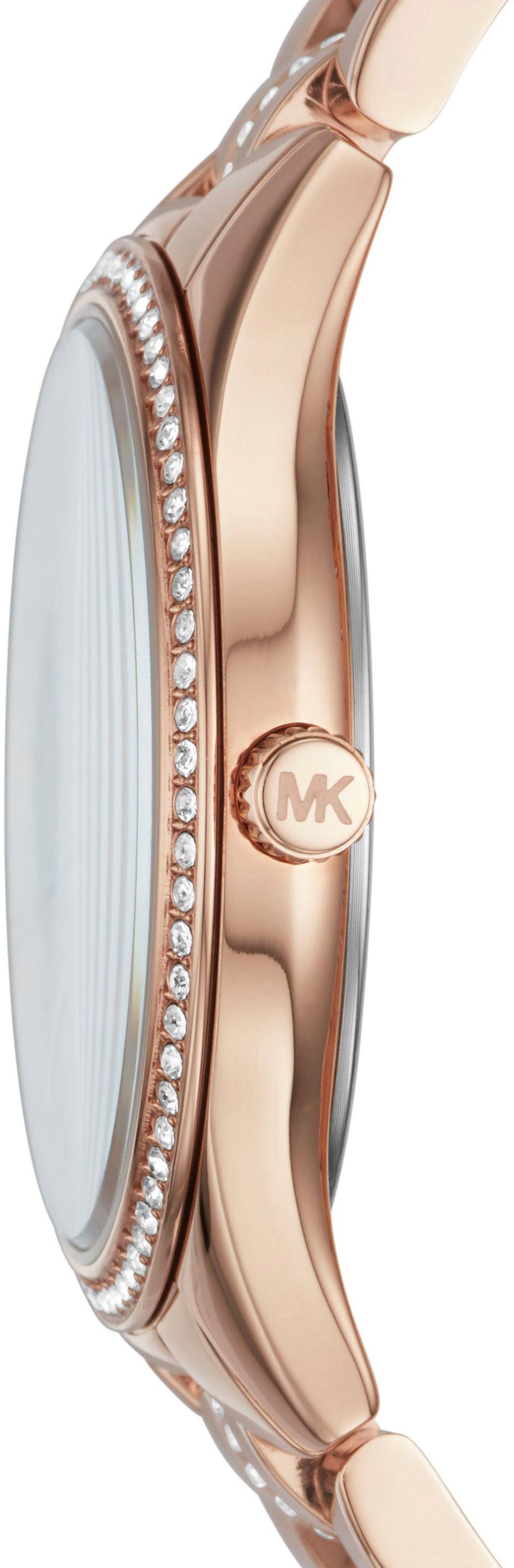 MICHAEL KORS Quarzuhr LAURYN roségoldfarben