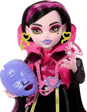 Mattel® Anziehpuppe Monster High, Skulltimate Secrets: Neon Frights, Draculaura
