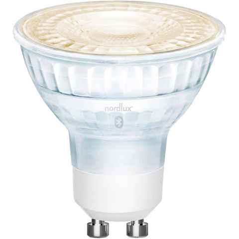 Nordlux LED-Leuchtmittel Smartlight, GU10, 3 St., Farbwechsler, Smart Home Steuerbar, Lichtstärke, Lichtfarbe, mit Wifi oder Bluetooth