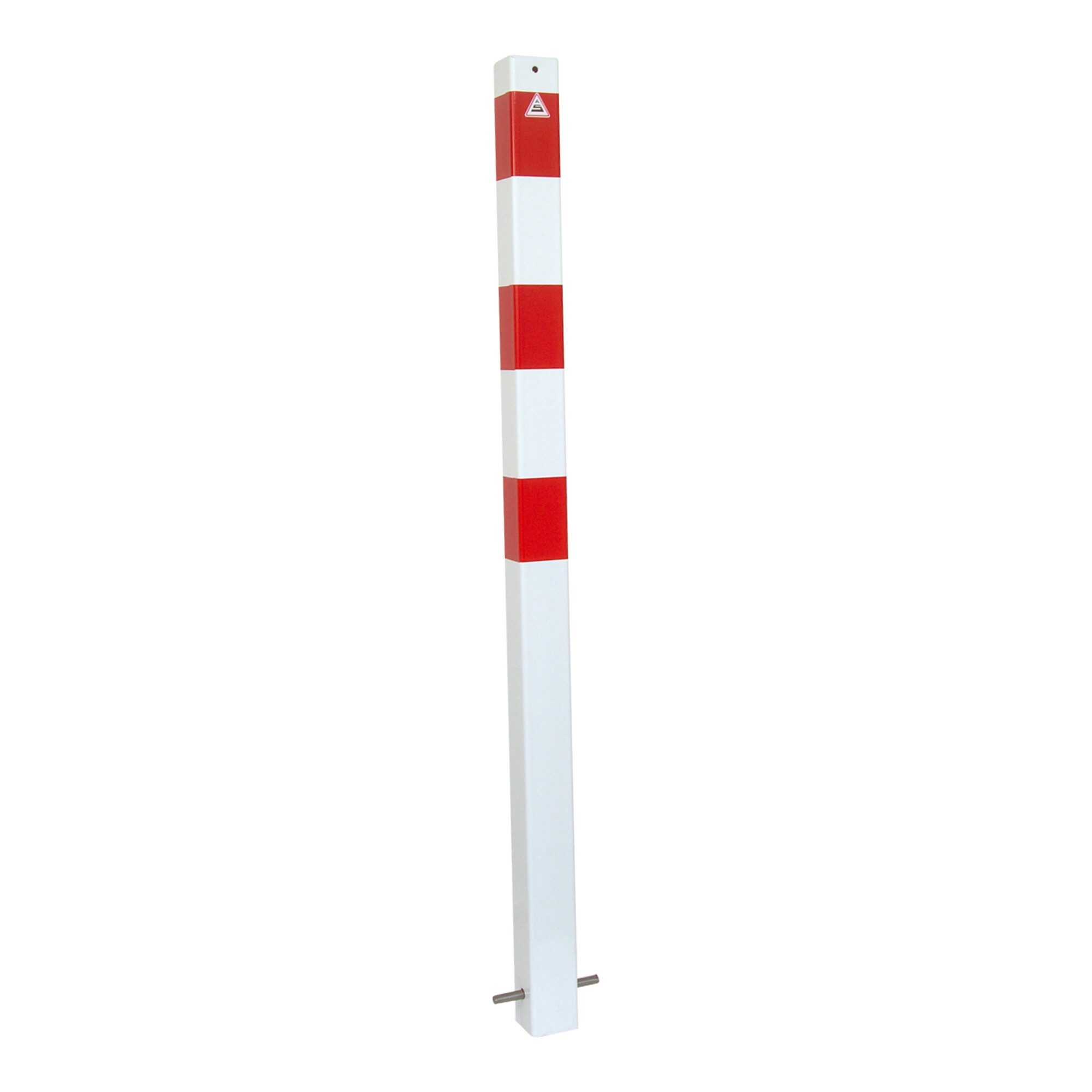 SCHAKE Verkehrsschild Schake Absperrpfosten Typ 470B, ortsfest, zum Einbetonieren, 70x70mm