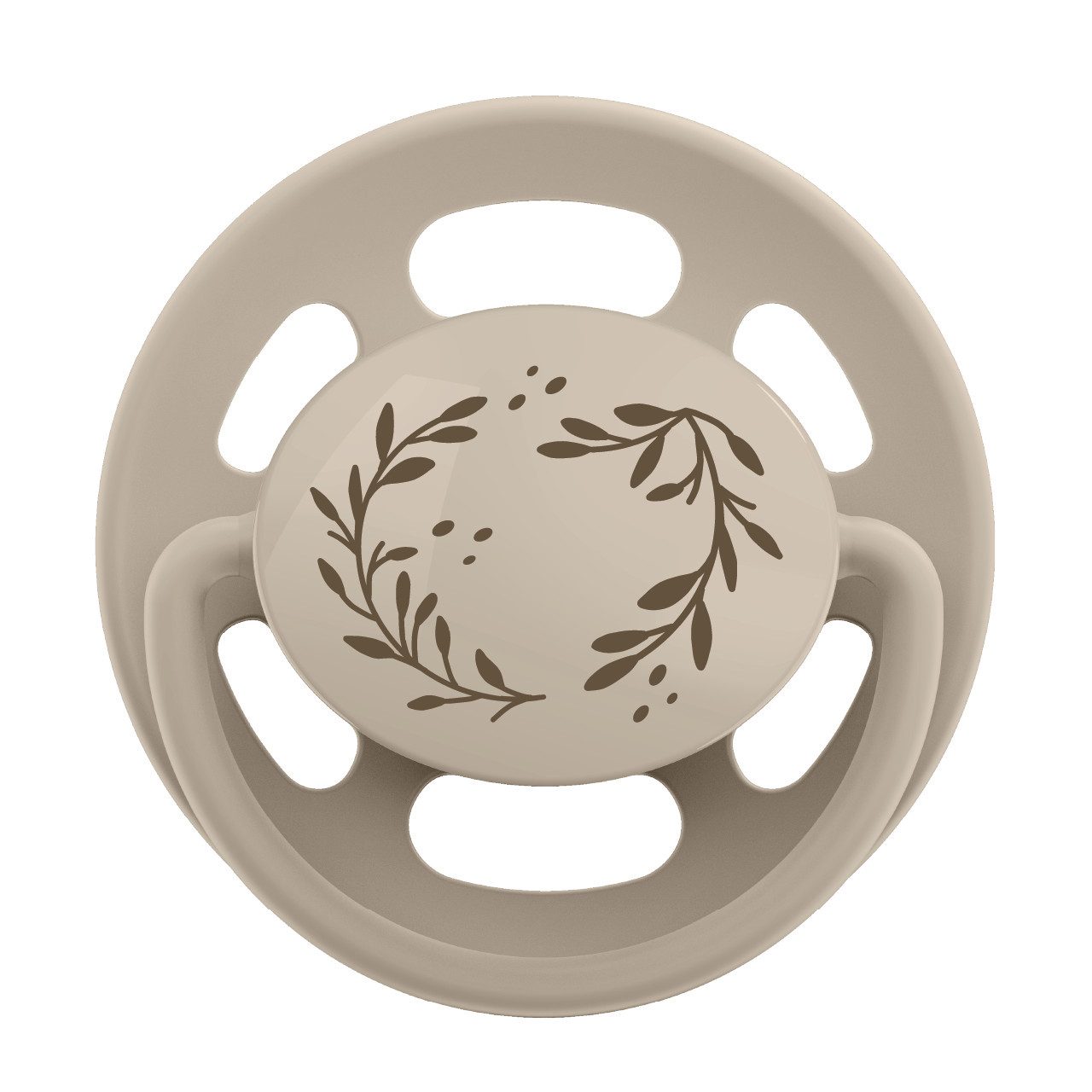 nip Schnuller Cherry Greenline Beruhigungssauger im 4er Set, Runde Kirschformschnuller mit extra dünnem Schaft