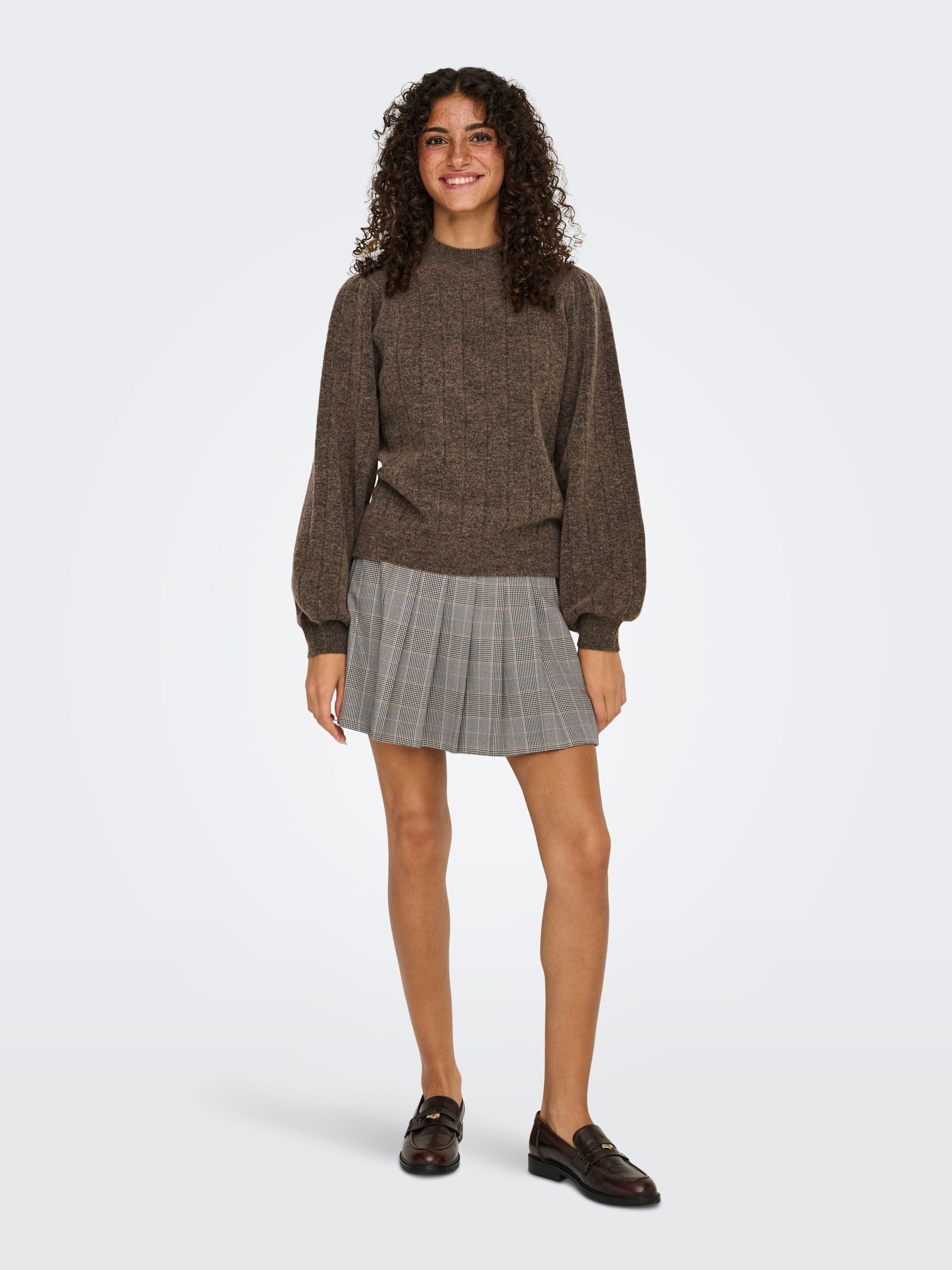 ONLY Strickpullover ONLFIRENZE LS HIGHNECK PULLOVER KNT NCA