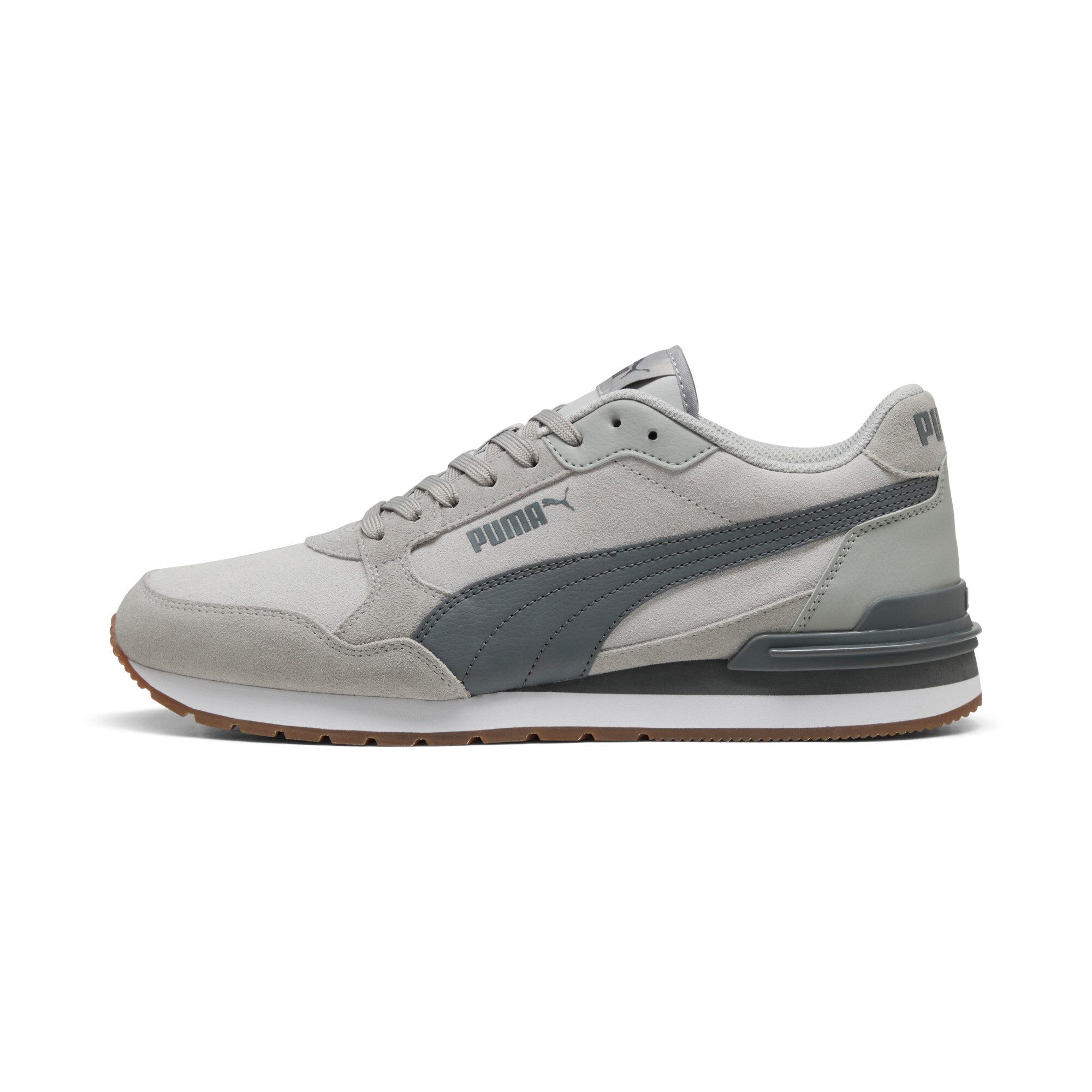 PUMA ST RUNNER V4 SD Sneaker mit Retro-Style, aus Leder, mit SOFTFOAM+ Einlegesohle