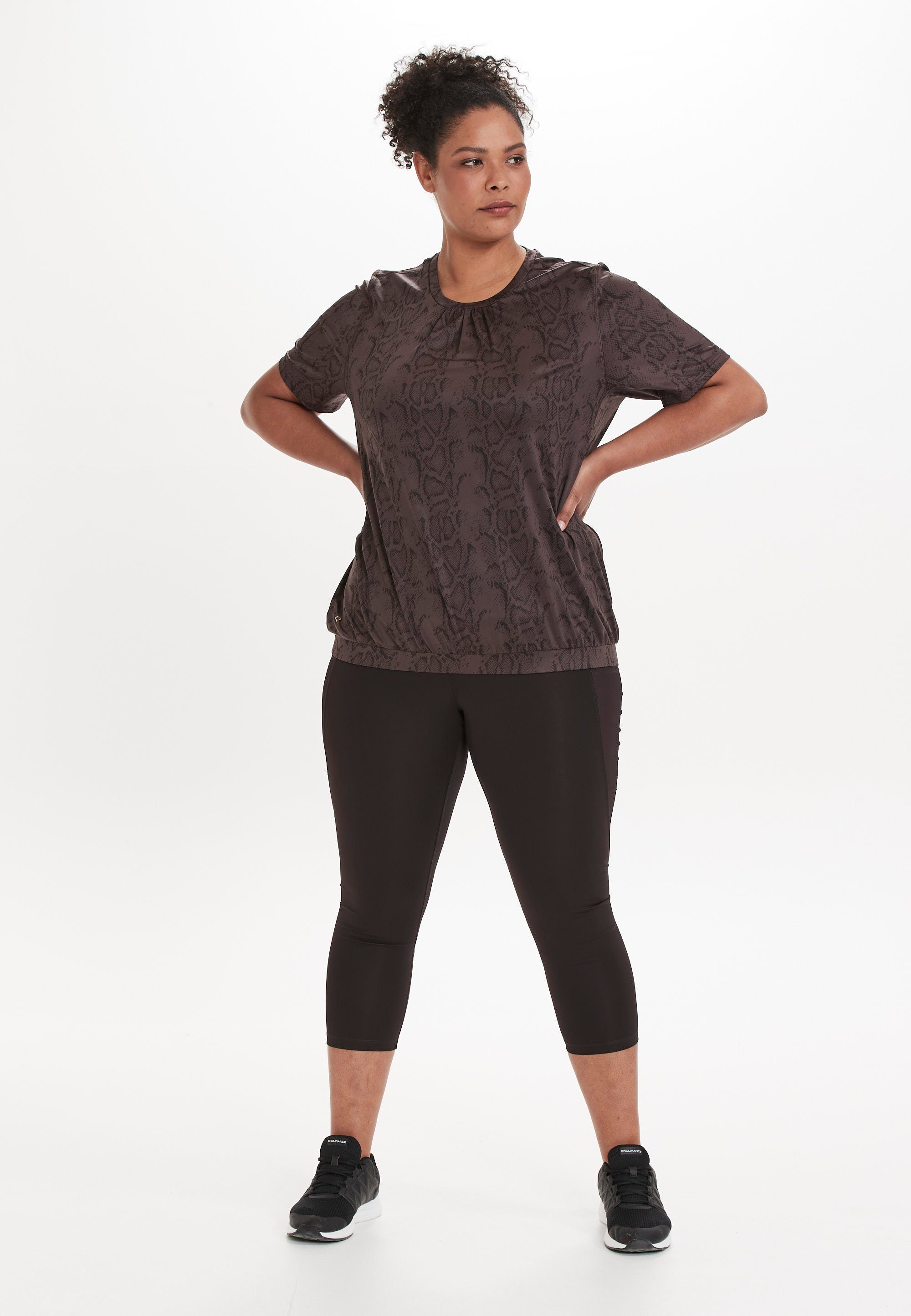 Q by Endurance Funktionsshirt Liyeer aus atmungsaktivem Funktionsstretch