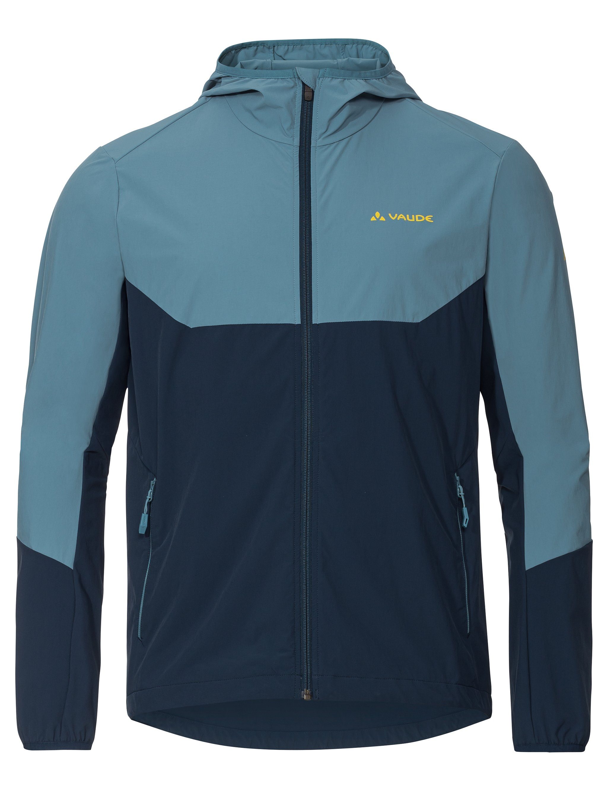 Jacket (1-St) Men's VAUDE Outdoorjacke gray kompensiert uni IV blue Moab Klimaneutral