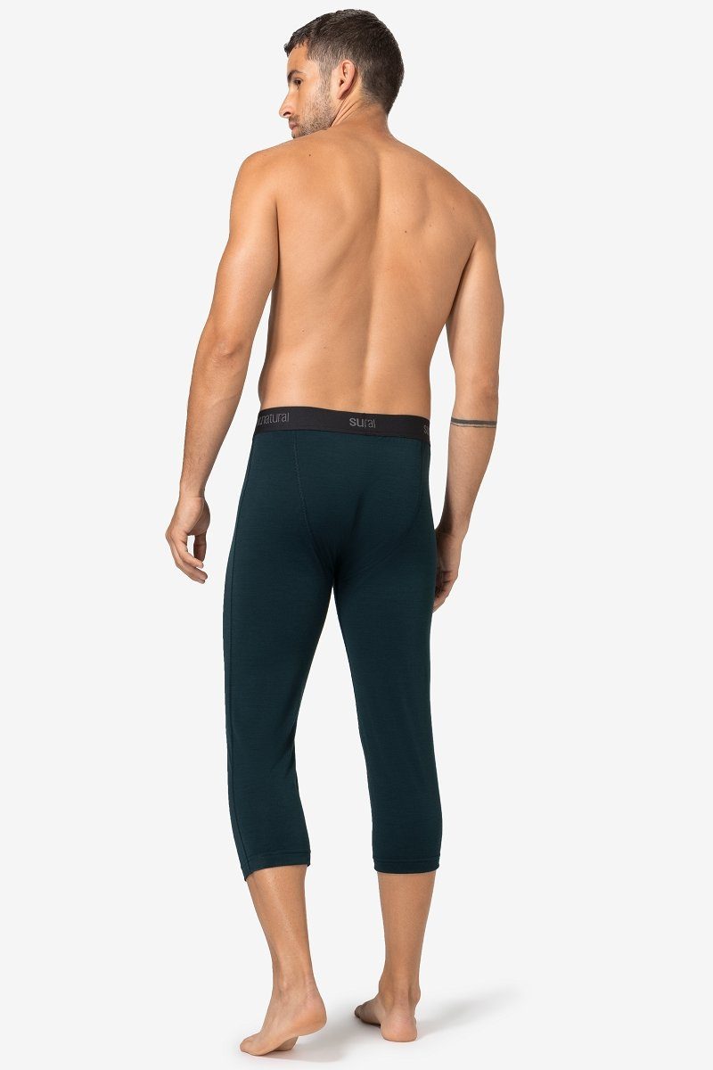 SUPER.NATURAL Thermounterhose für Herren, Merino M TUNDRA175 TIGHT 3/4 funk günstig online kaufen