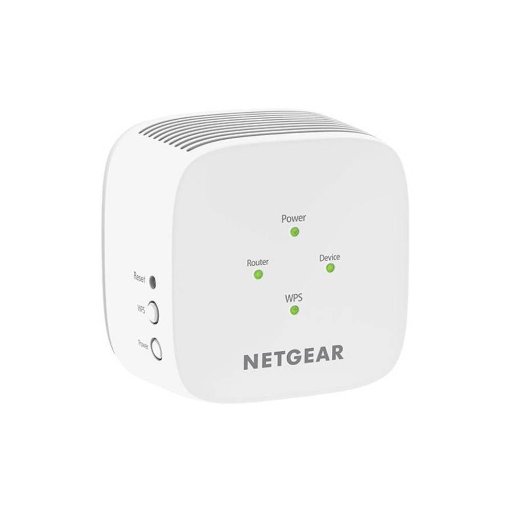 NETGEAR Dual-Band WiFi Range Extender, 1.2 Gbit/s, Wandstecker EX6110-100PES WLAN-Repeater