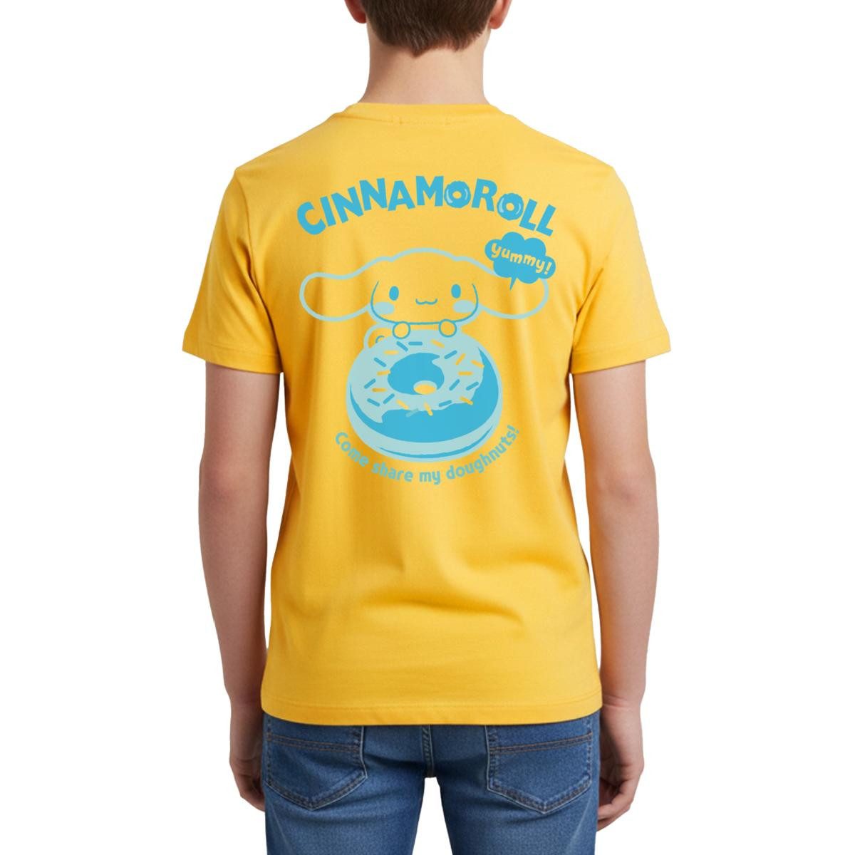 T-Shirt Cinnamoroll Mit Donut Yummy Doughnuts Teenager Premium T-Shirt