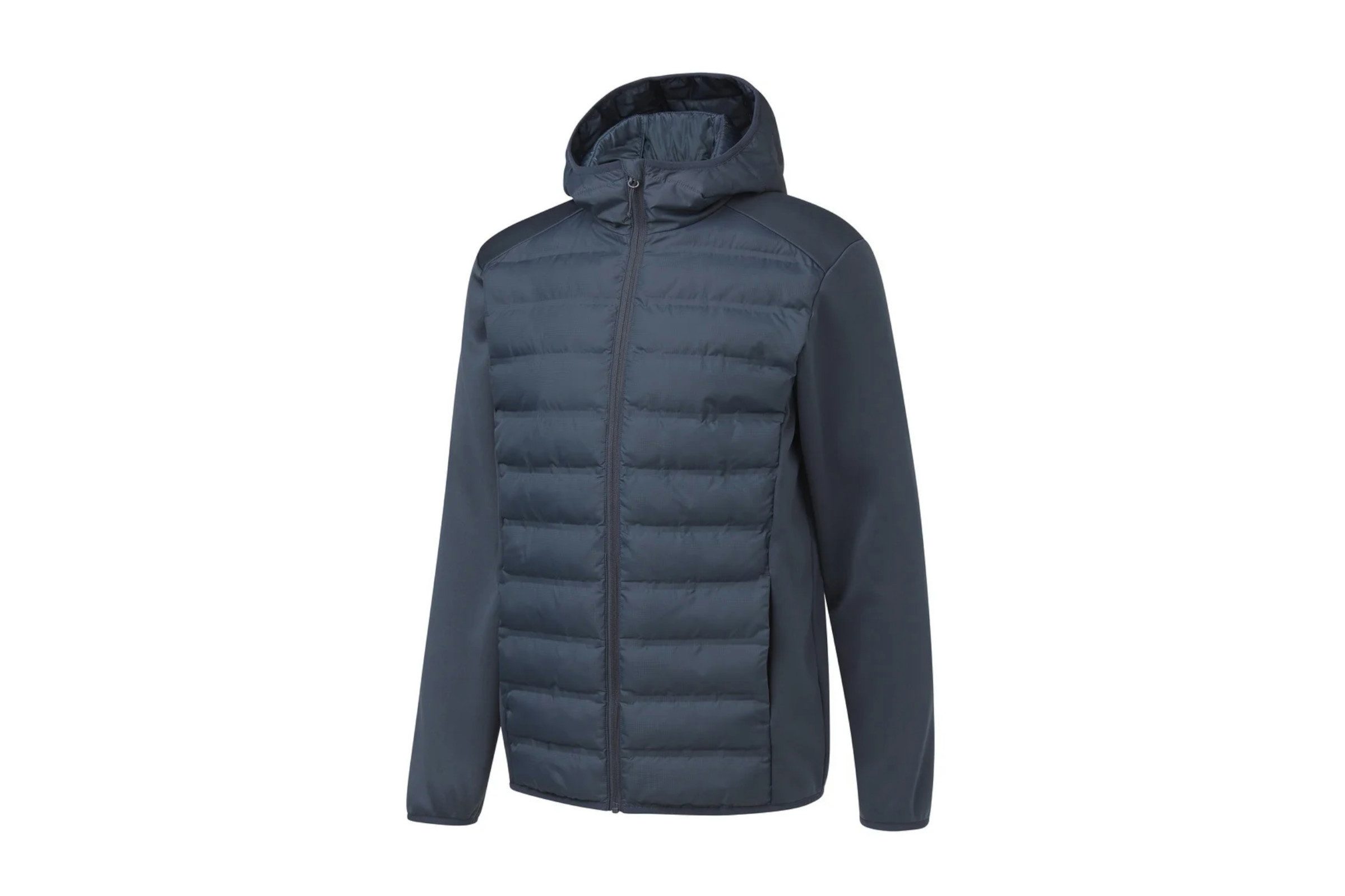 crivit Hybridjacke Herren Hybridjacke Kapuze wasserabweisend wasserabweisendes Obermaterial