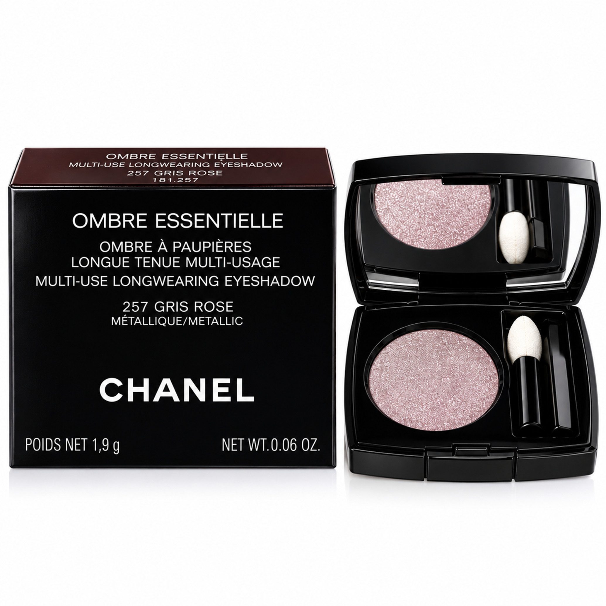 CHANEL Lidschatten Chanel Ombre Essentielle 257 Gris Rose Lidschatten eyeshadow 1,9g