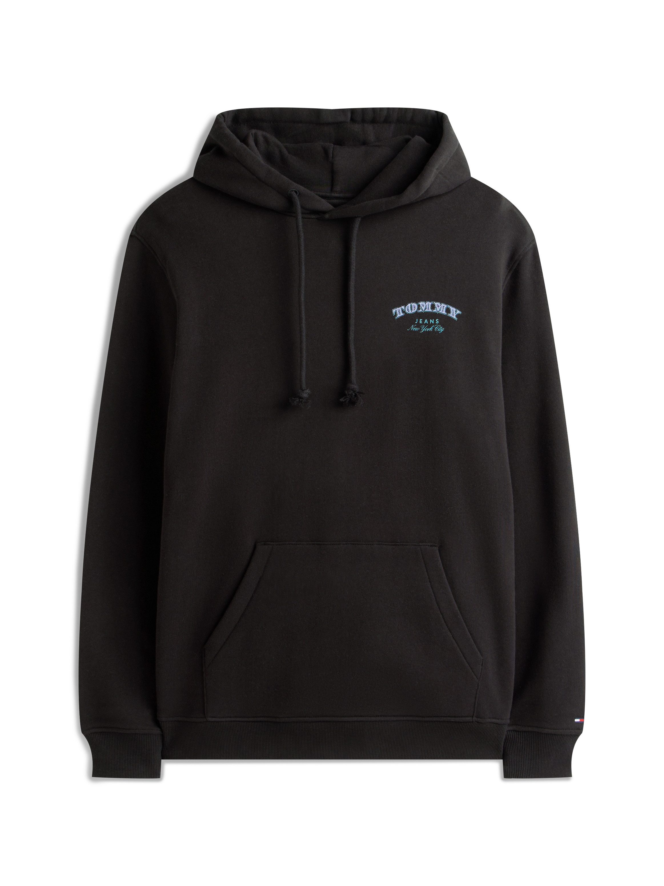 Tommy Jeans Hoodie TJM DOLLAR STACK mehrfarbiger Rückenprint, regular fit – Bild 4 von 5