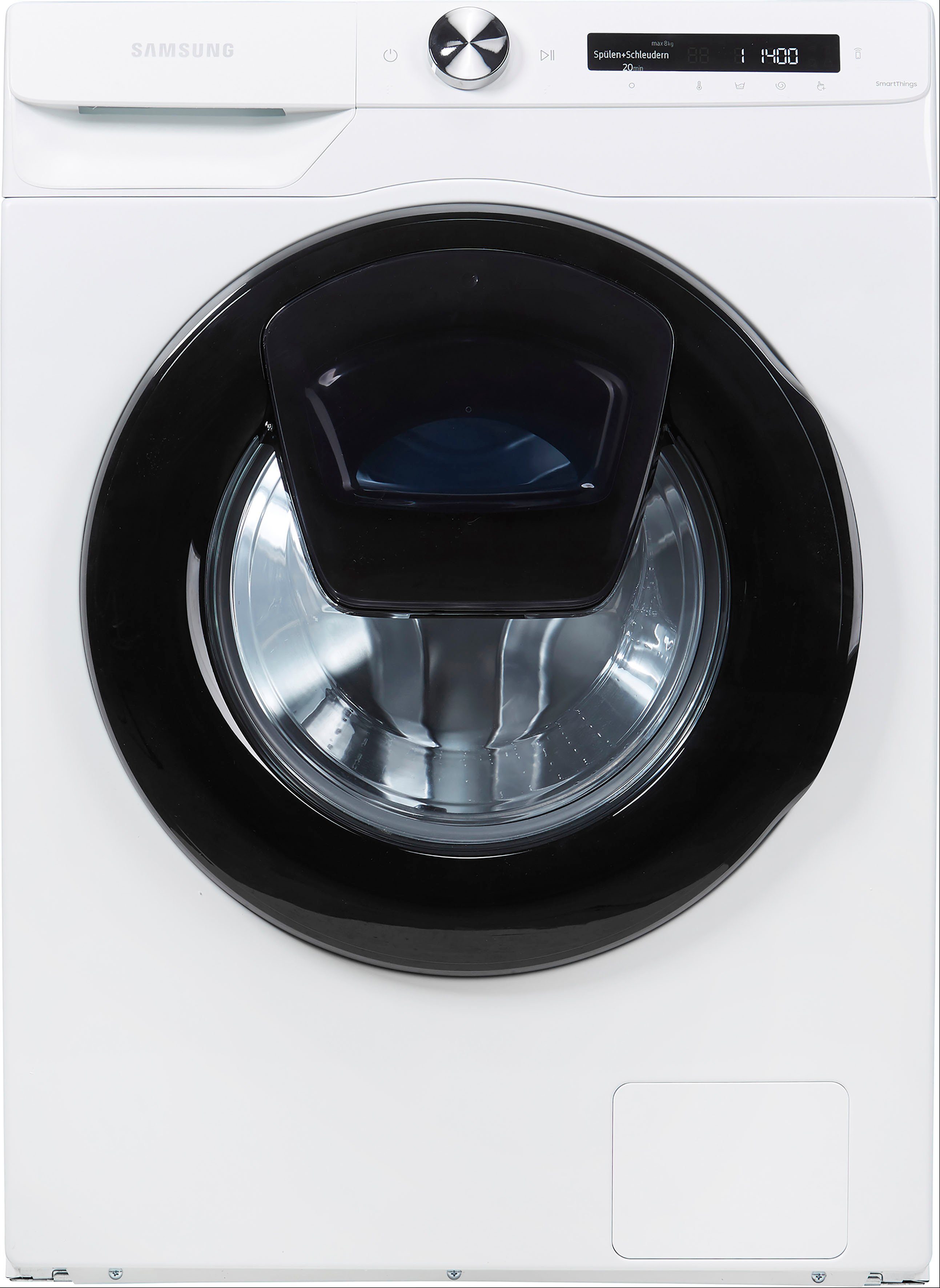 Samsung Waschmaschine WW5500T WW81T554AAW, 8 kg, 1400 U/min, AddWash™