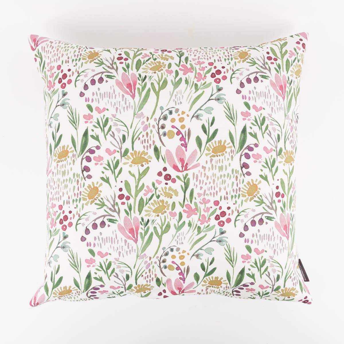 SCHÖNER LEBEN. Dekokissen Kissenhülle Aquarell Blumen günstig online kaufen