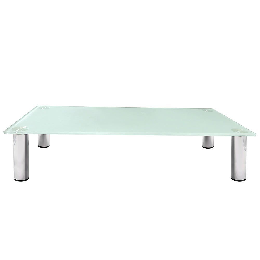 Mucola TV-Rack Monitorerhöhung Schreibtischaufsatz Monitorständer TV Glasaufsatz (Stück, Monitorerhöhung), Robust und stabil – Bild 5 von 5
