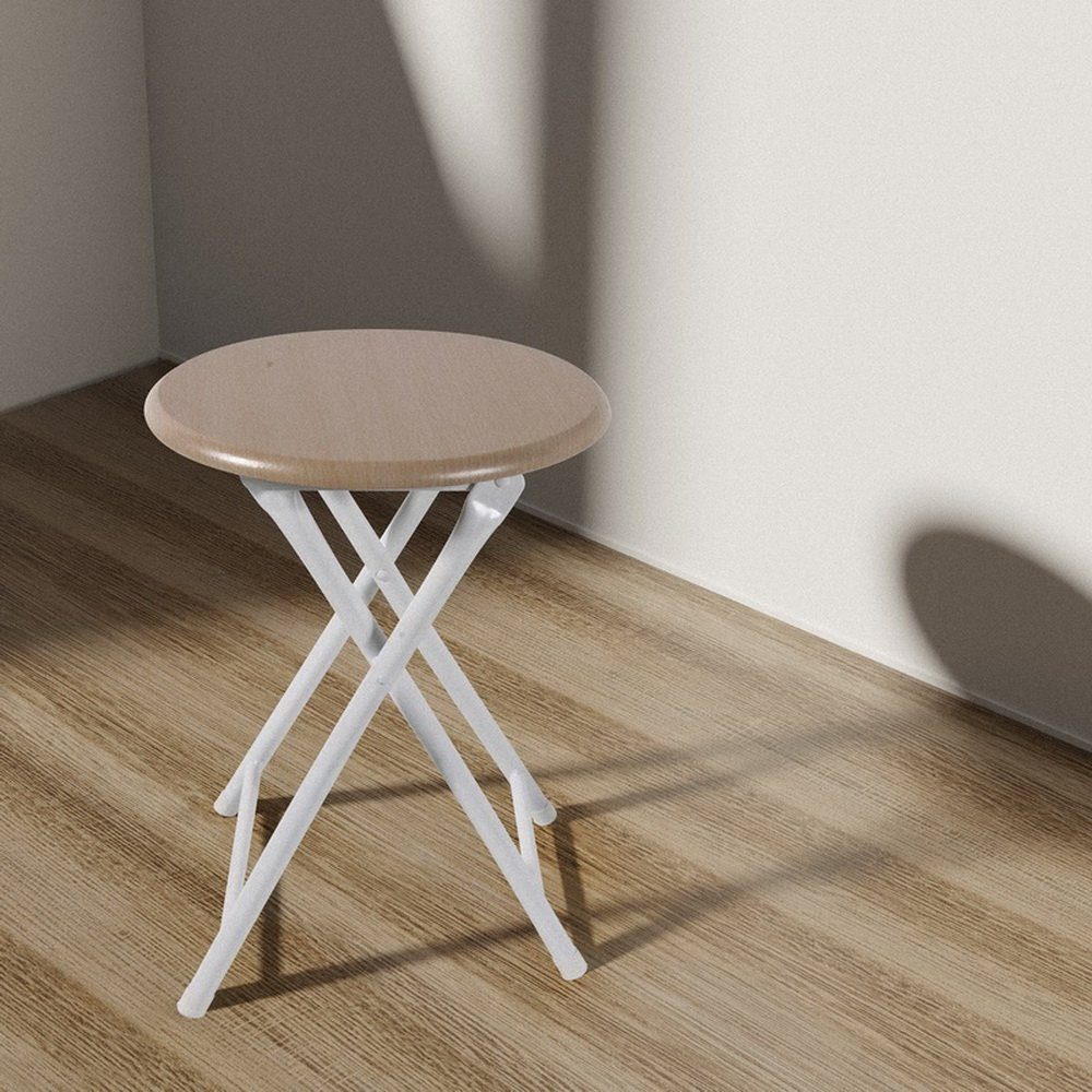 Linder Exclusiv GmbH Sitzhocker Küchenhocker Ø 30 x 45cm (H), klappbar, pla günstig online kaufen