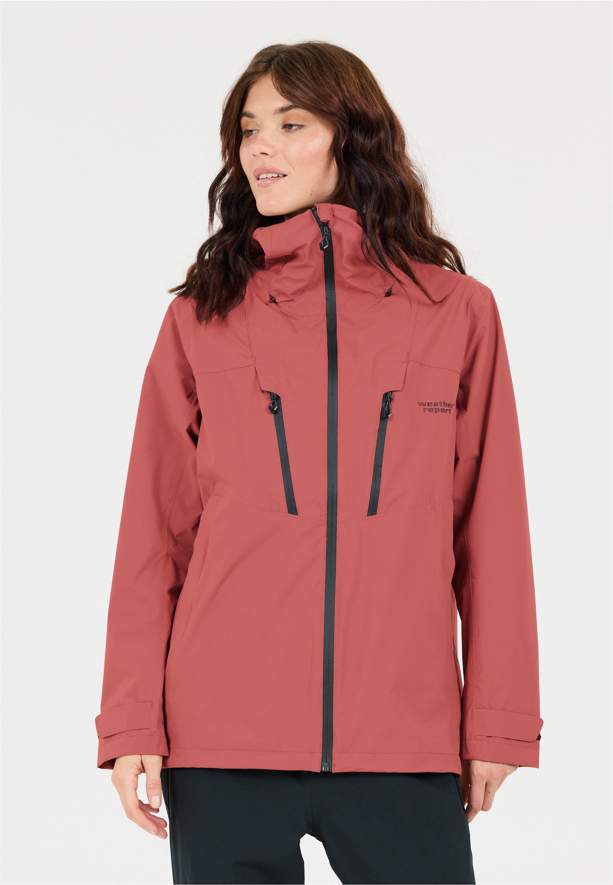 WEATHER REPORT Outdoorjacke Harbor mit 20.000 mm Wassersäule und Top-Atmungsaktivität