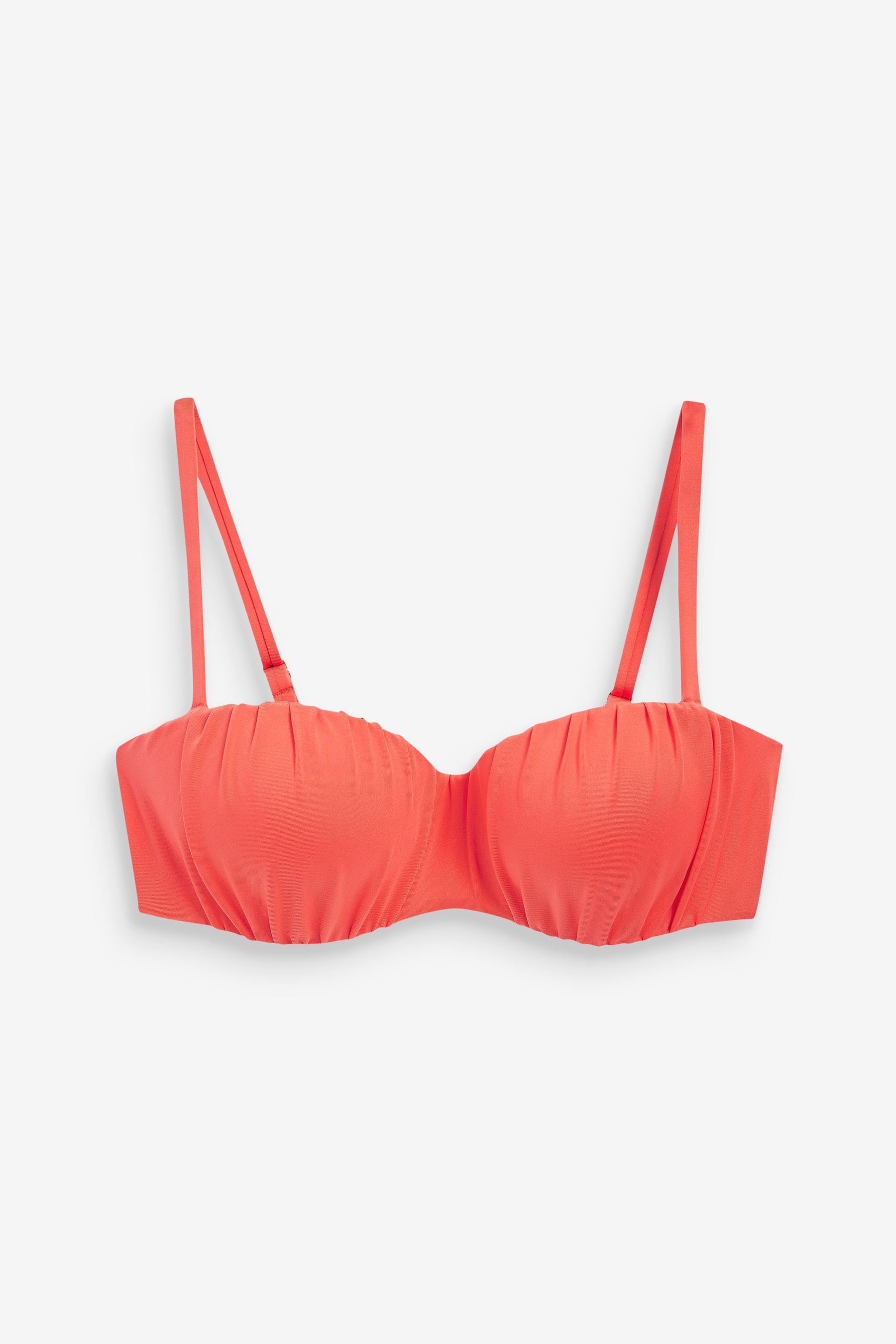 Next Bandeau-Bikini-Top Formendes, gerafftes Bikinioberteil mit günstig online kaufen