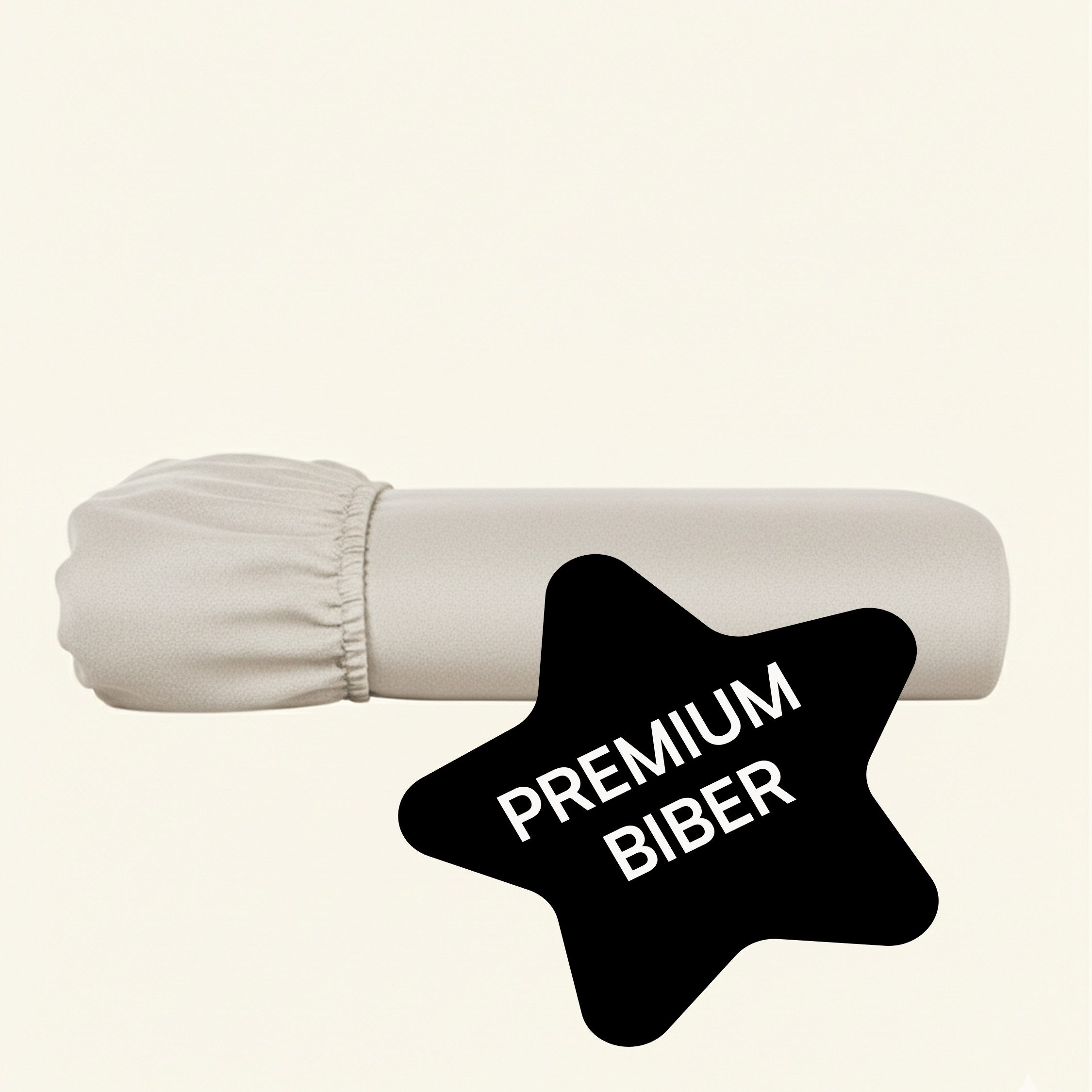 Amqua Spannbettlaken Premium Biber / Flanell Spannbetttuch, 100% Baumwolle, Gummizug: rundum, OEKO-TEX® zertifiziert, weich & atmungsaktiv für Winter & Herbst