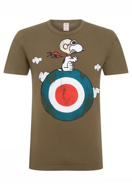 LOGOSHIRT T-Shirt Peanuts - Snoopy mit lizenziertem Print