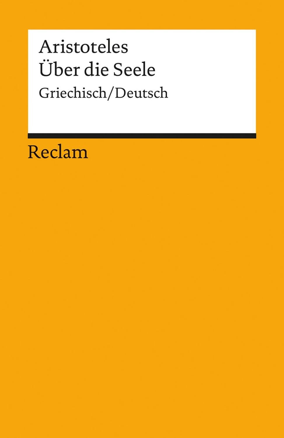 Über die Seele / Aristoteles