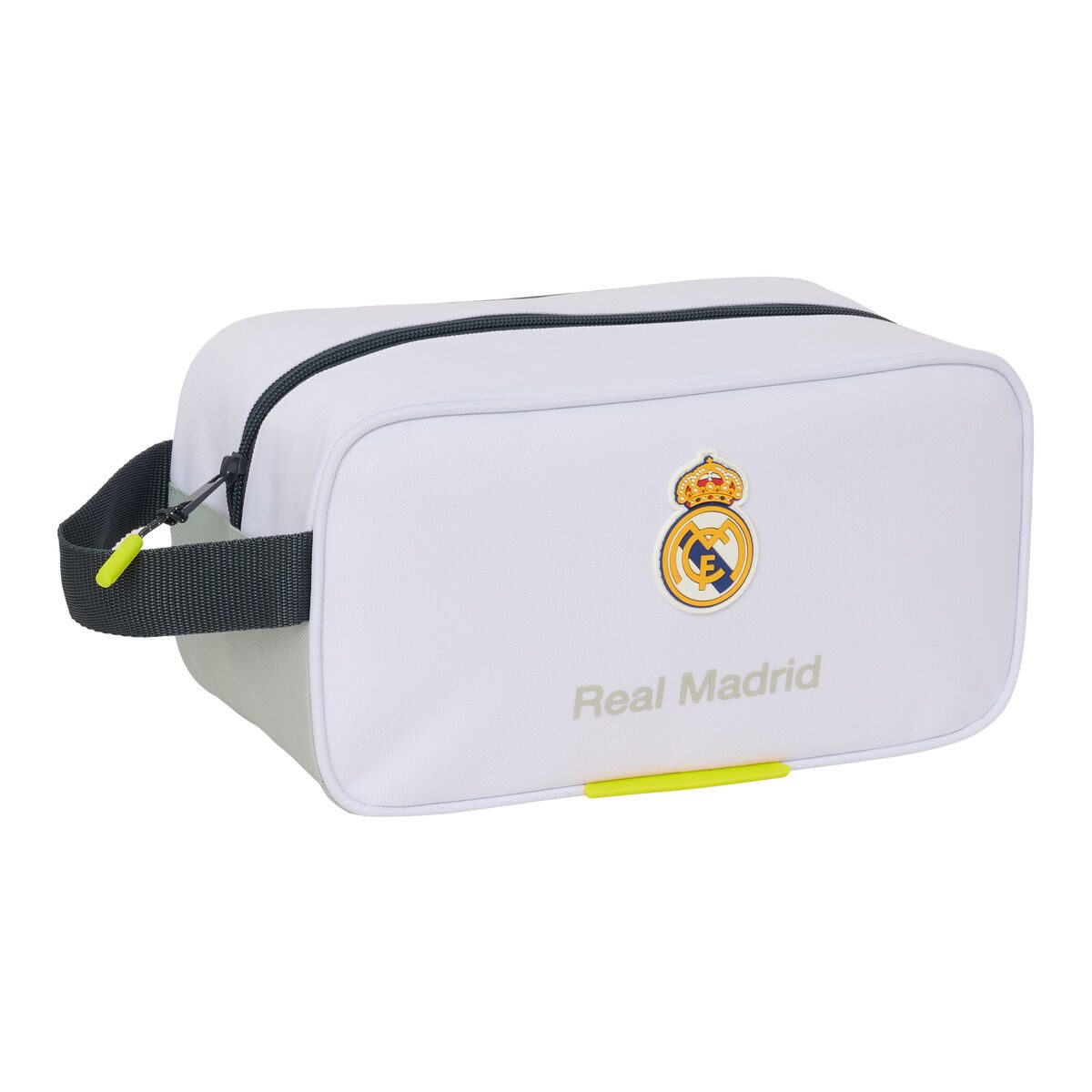 safta Sporttasche Schuhtasche für die Reise Real Madrid CF Weiß 29x15x14 cm