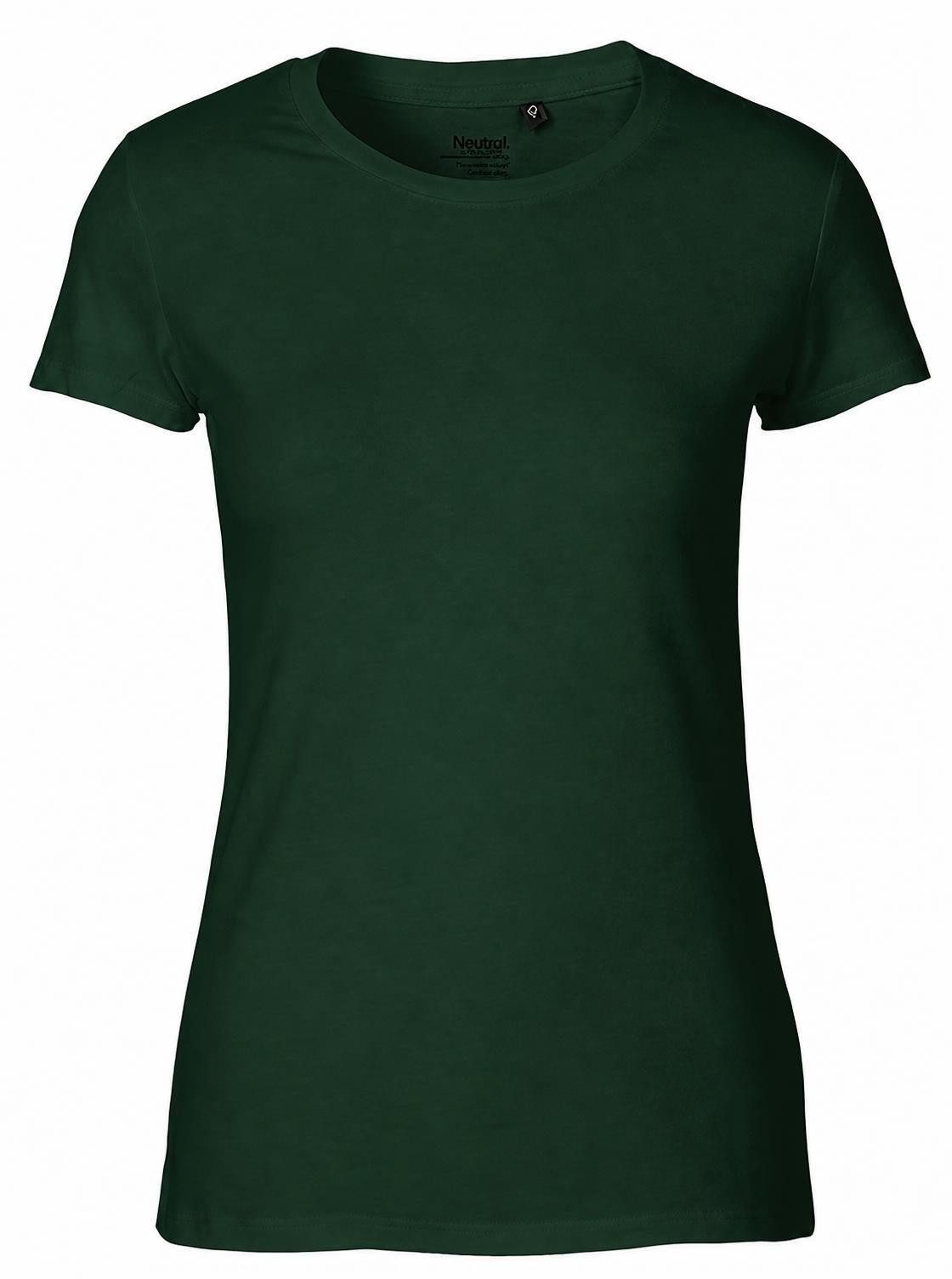 Neutral Rundhalsshirt damen Fitted T-Shirt / 100% Fairtrade-Baumwolle