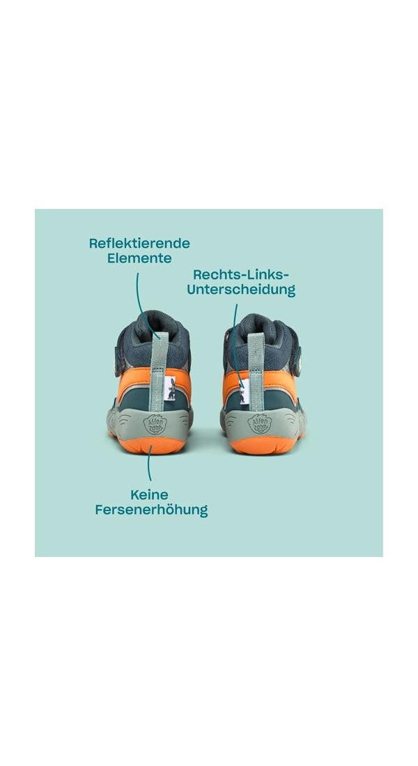 Affenzahn Vegan Explory Sneaker nach Barfußschuhprinzip