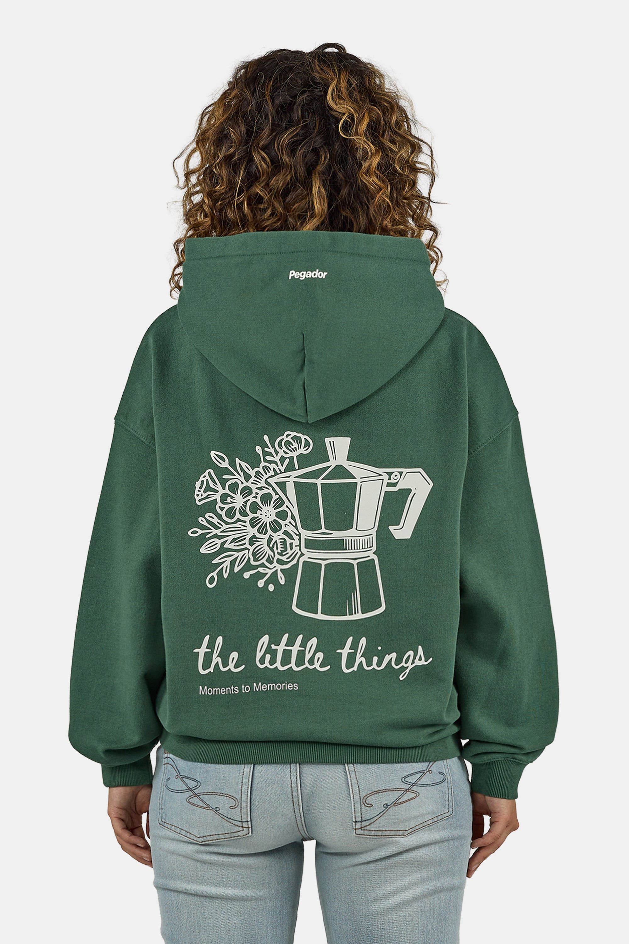 PEGADOR Kapuzensweatshirt Miravet Oversized Hoodie Baumwollmischung, oversize