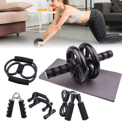 MDHAND Bauchtrainer 5-in-1-Fitnessgerät, Bauchmuskeltrainer (Set, 5-St), ideal für Männer und Frauen zu Hause zu trainieren