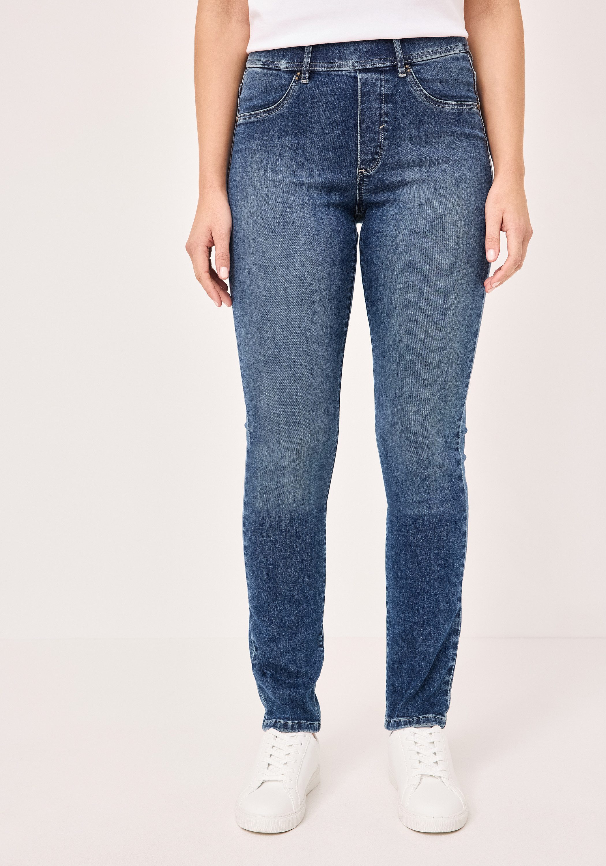 Paddock's Slim-fit-Jeans PAT Slim-Fit 4-Pocket Джинсы mit Dehnbund und Stretch