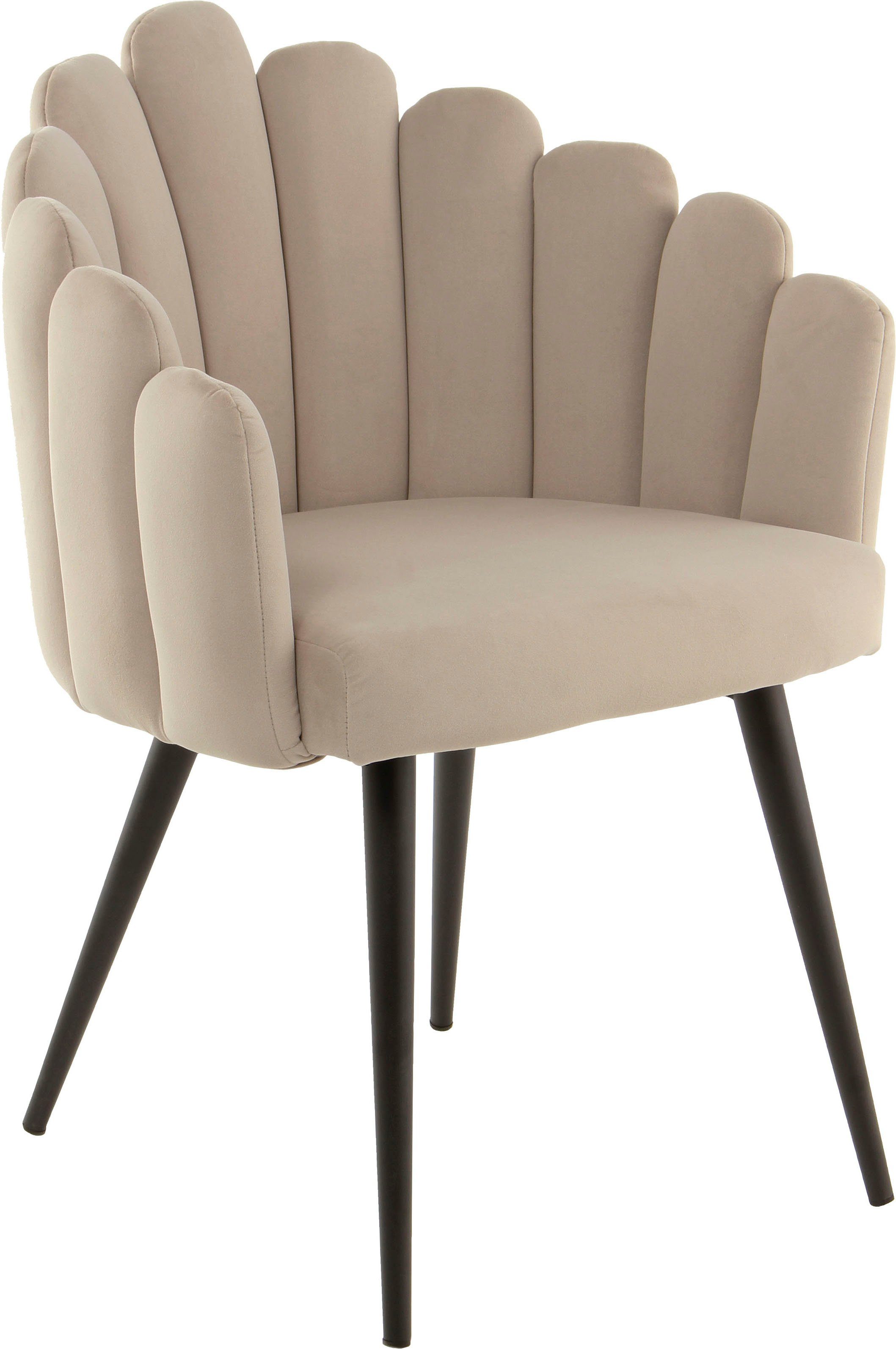 Kayoom Polsterstuhl Stuhl Jeane 625 (1 St), Sitz:Stoffbezug aus 100% Polyester Gestell:100% Eisen