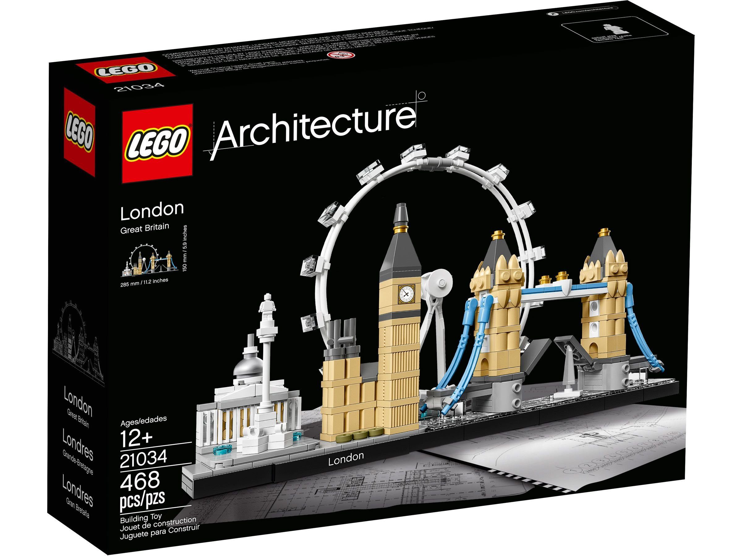 LEGO® Architecture London - 21034 NEU! Teile 468x Spielbausteine